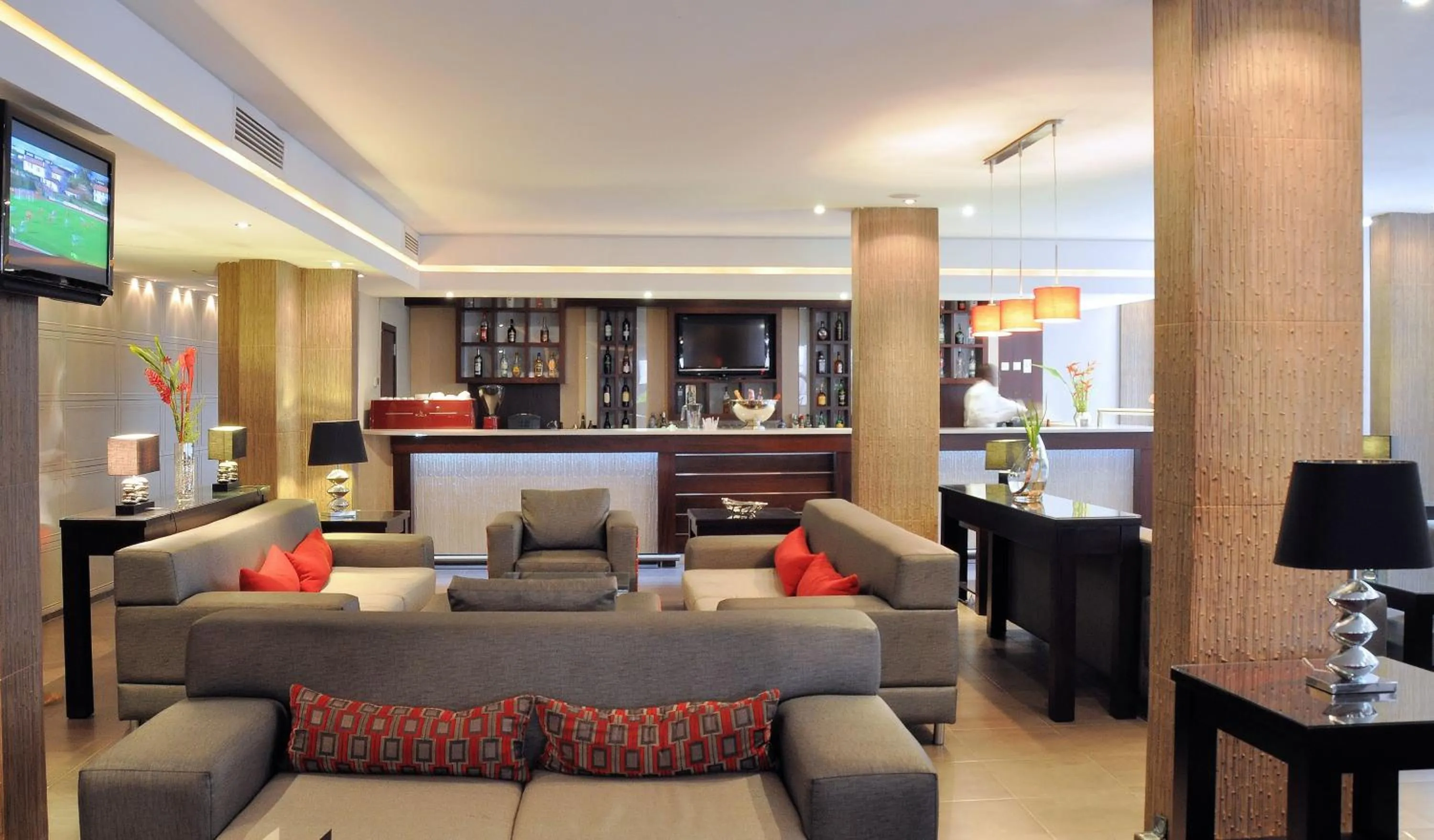 Lobby or reception in Hotel Royal Kinshasa