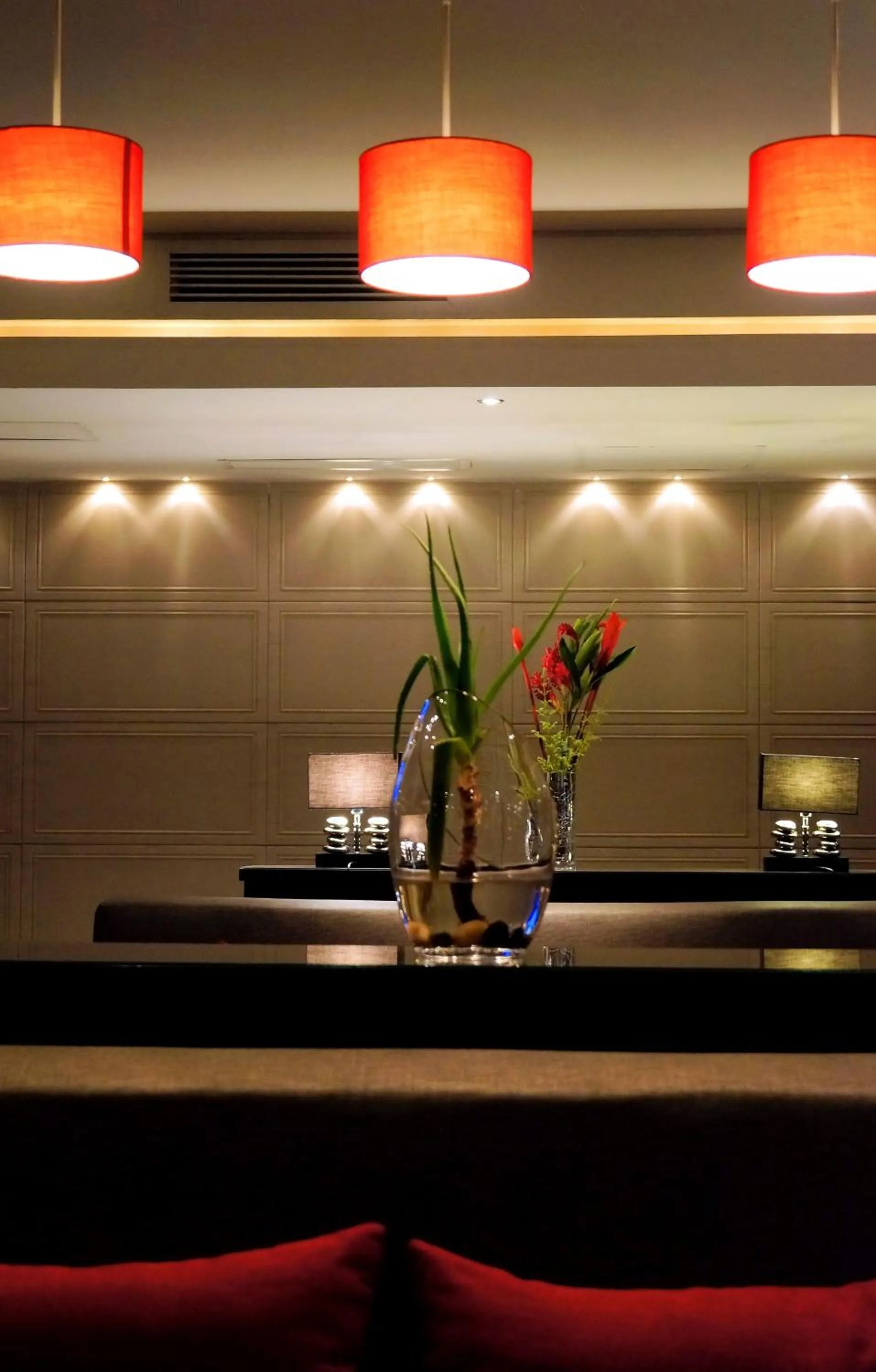 Decorative detail in Hotel Royal Kinshasa