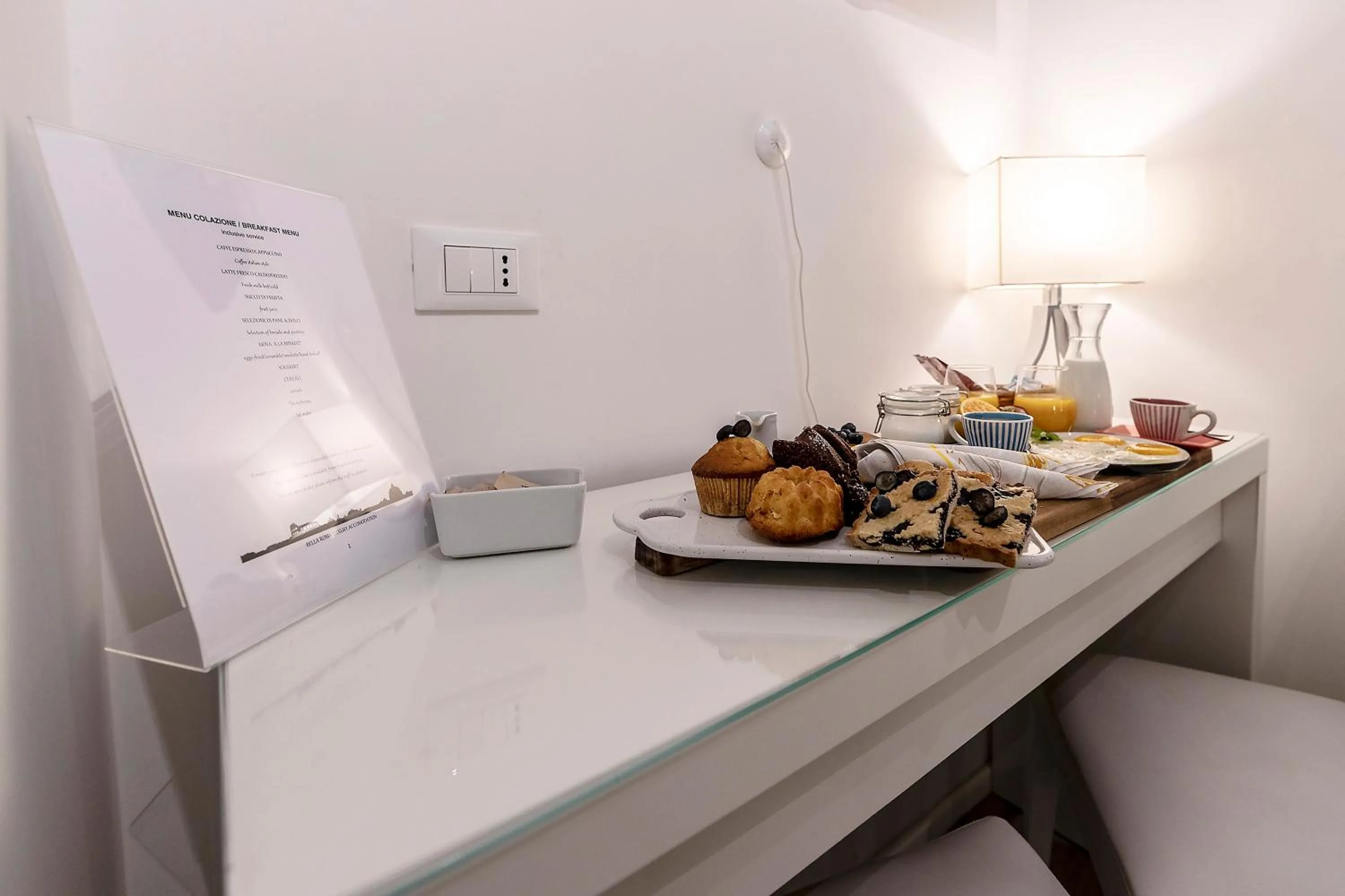 Food close-up in Bella Roma Luxury Accommodation, Vatican City - Liberty Collection