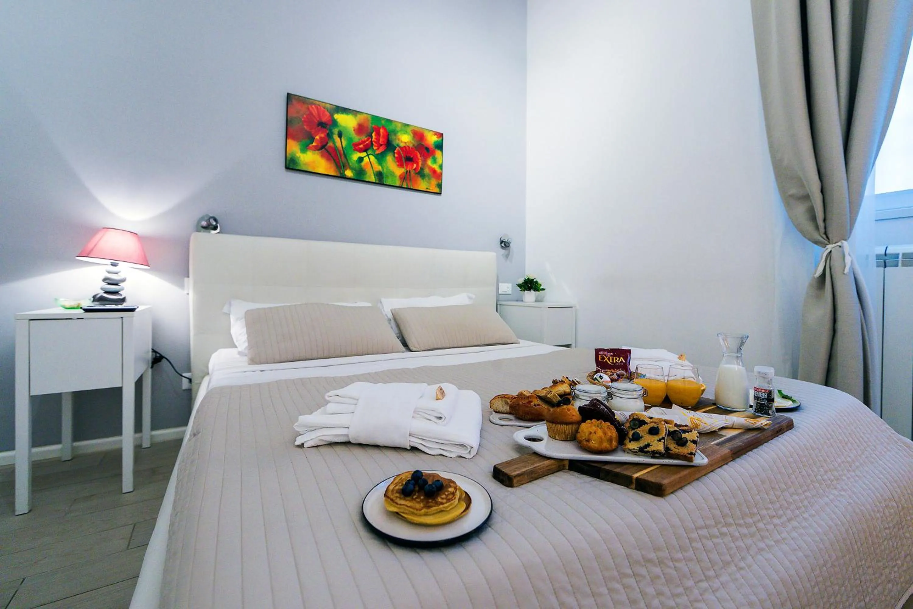 Food close-up, Bed in Bella Roma Luxury Accommodation, Vatican City - Liberty Collection