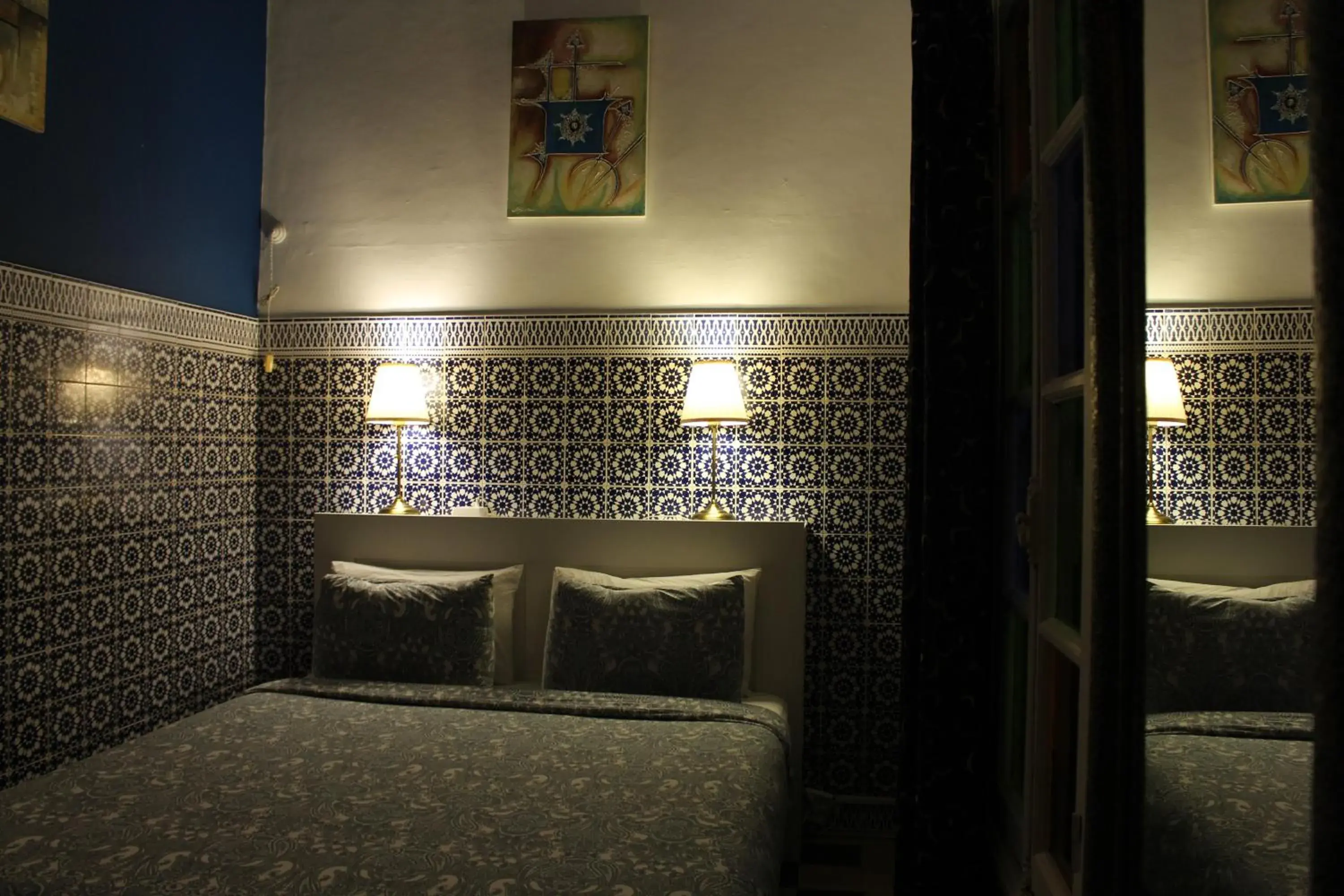 Oudayas Double Room in Riad Meftaha Oudayas Double Room in Riad Meftaha
