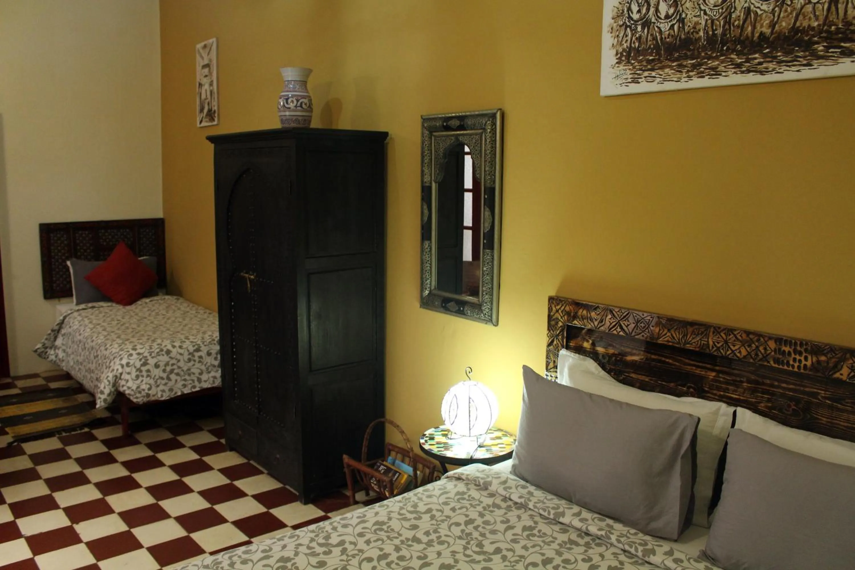 Photo of the whole room, Bed in Riad Meftaha