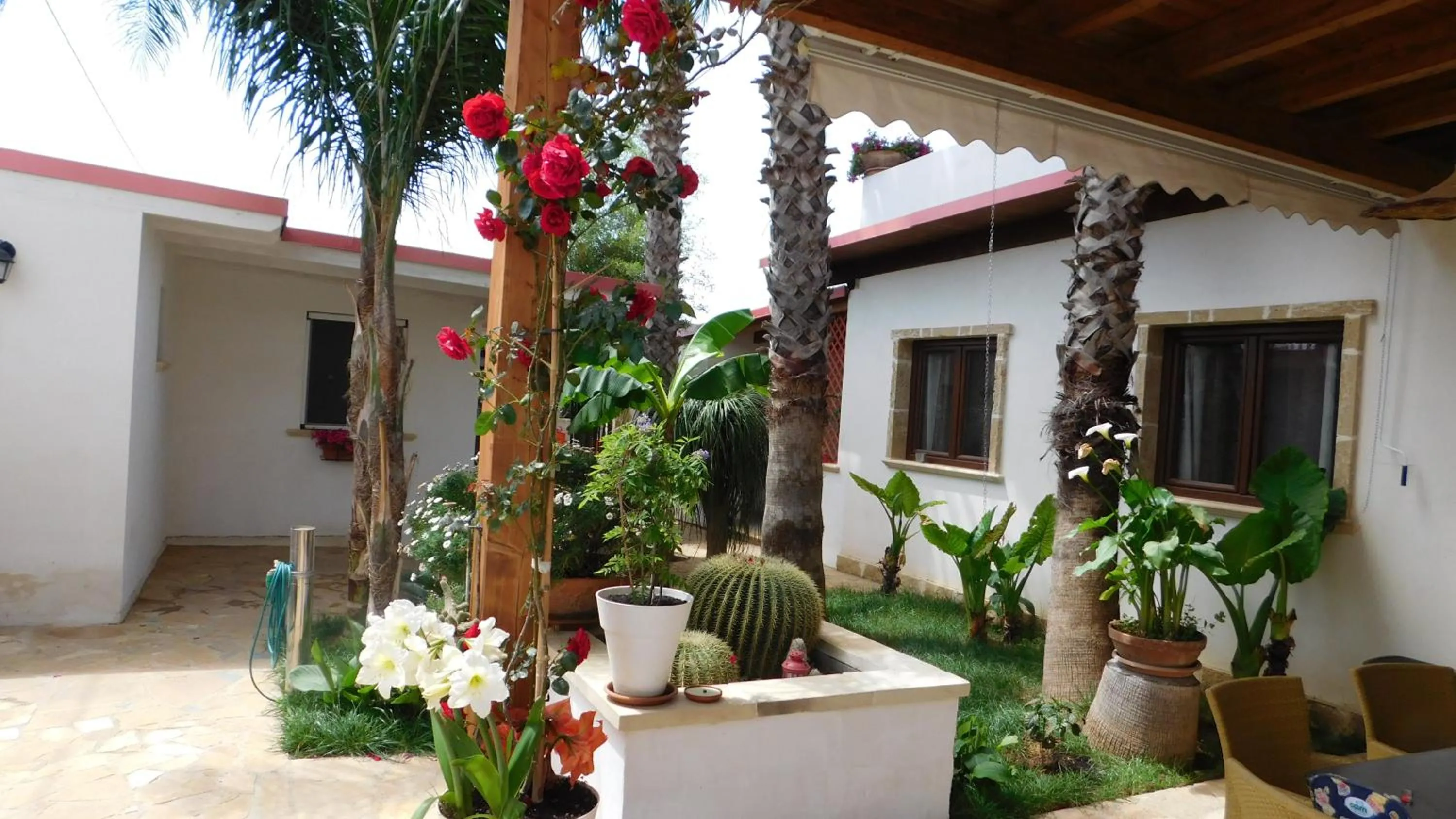 Garden in Villa Raggio di Sole parcheggio privato