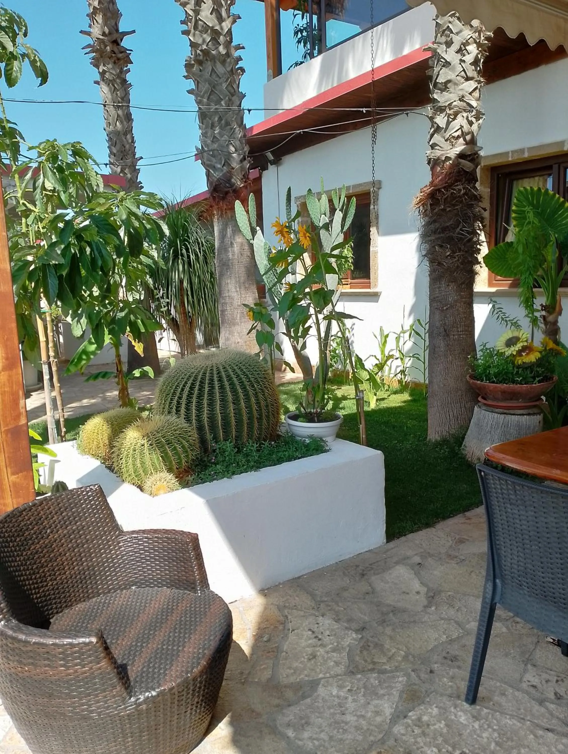 Garden in Villa Raggio di Sole parcheggio privato