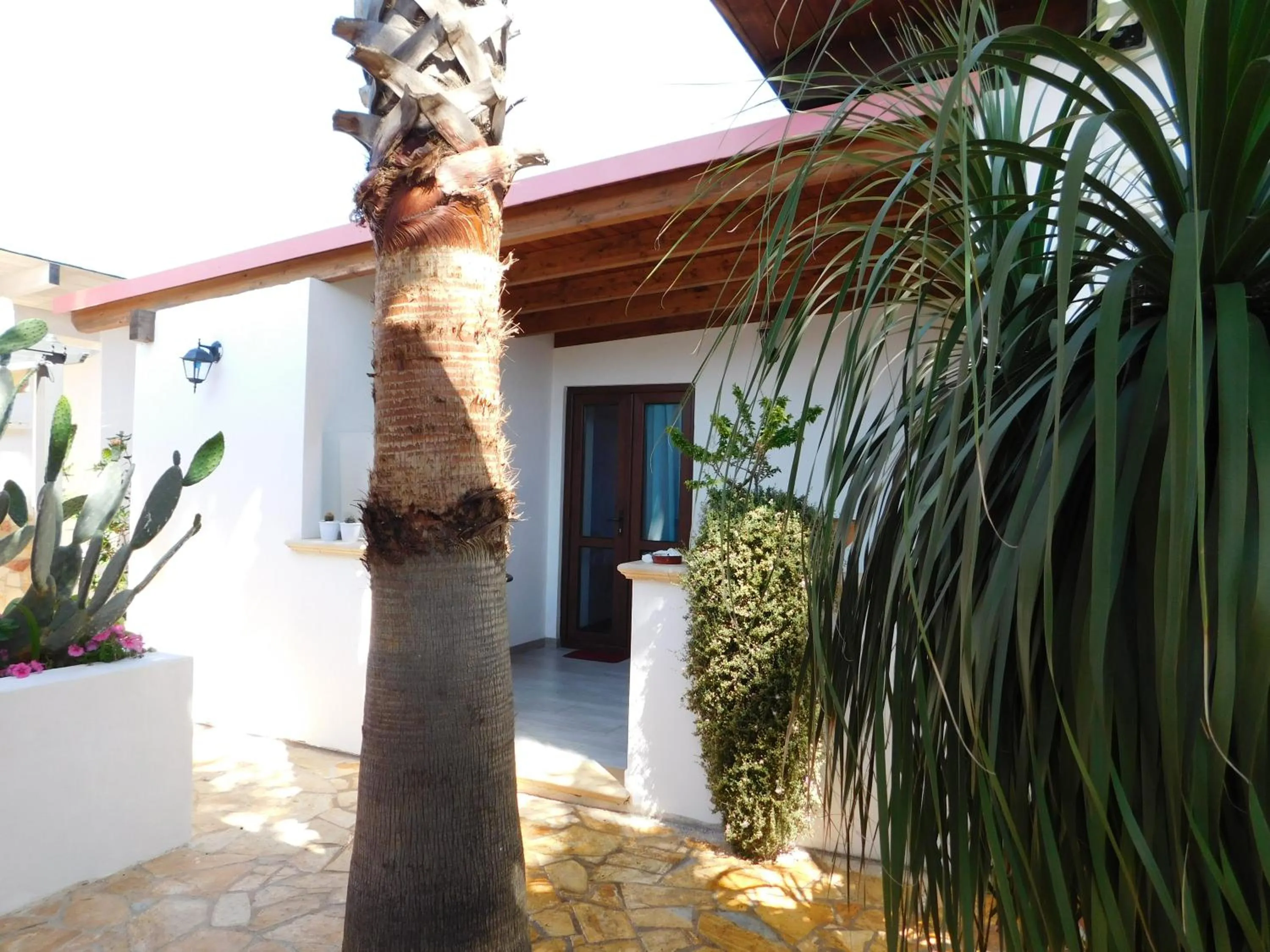 Garden in Villa Raggio di Sole parcheggio privato