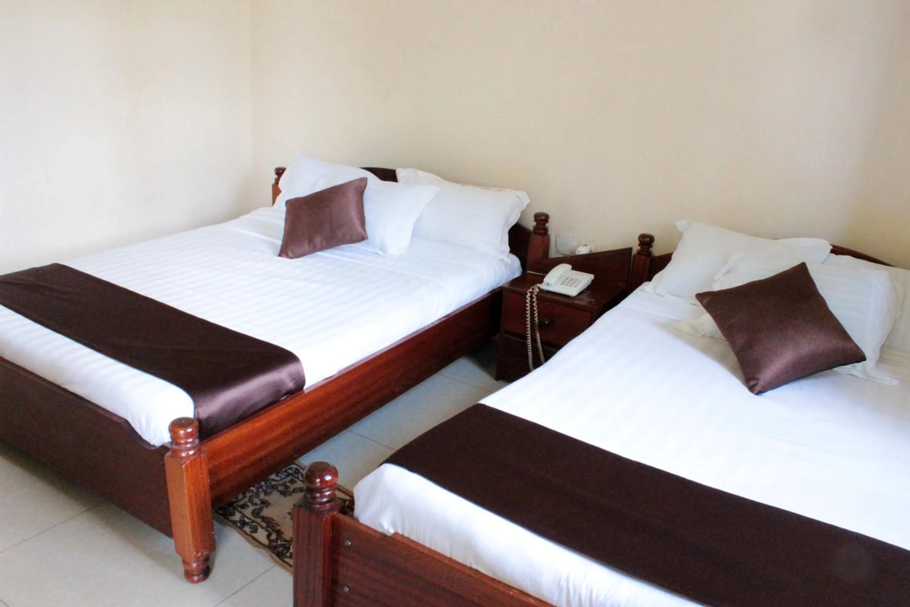 Bed in Dereva Hotel Rwamagana