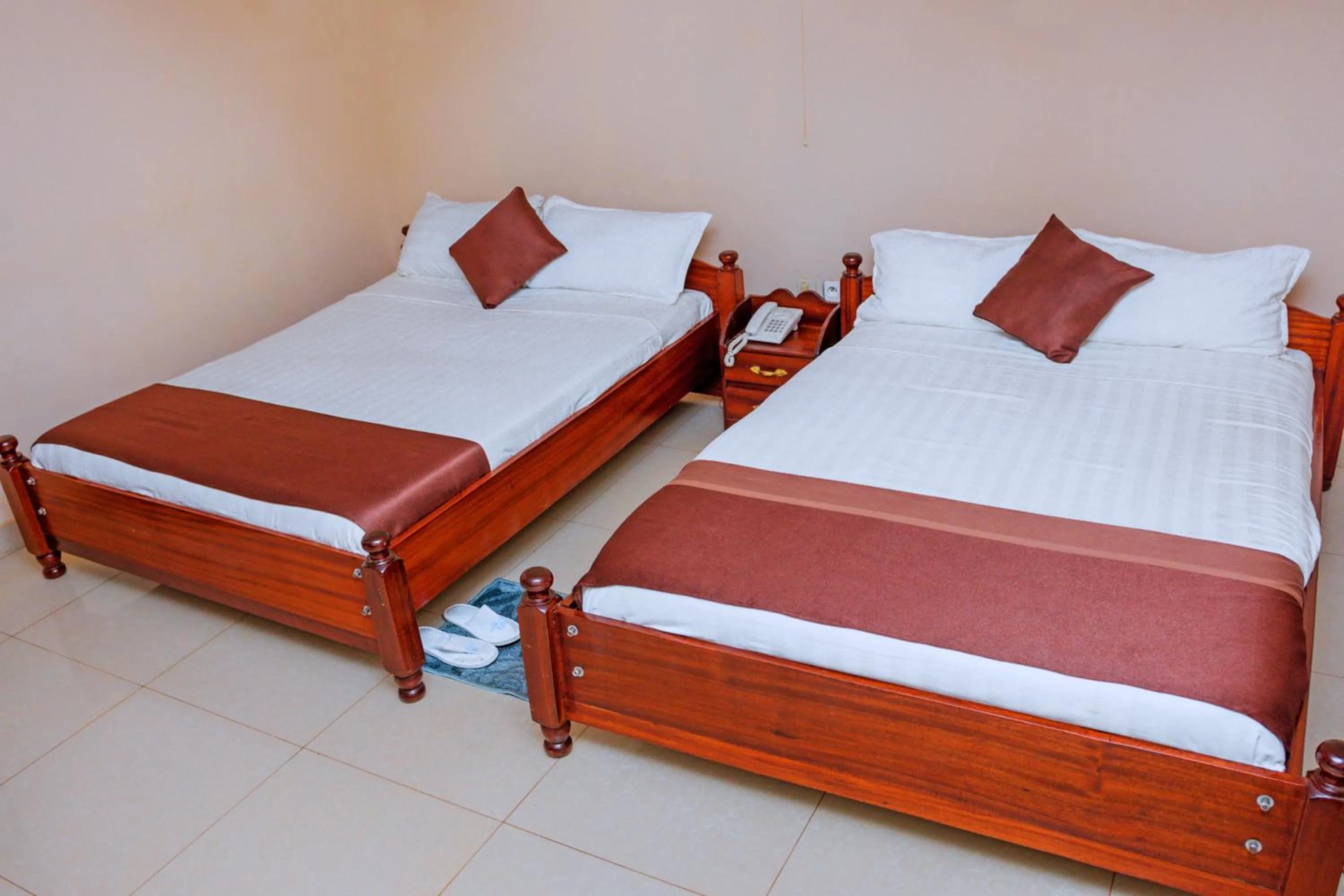 Bed in Dereva Hotel Rwamagana