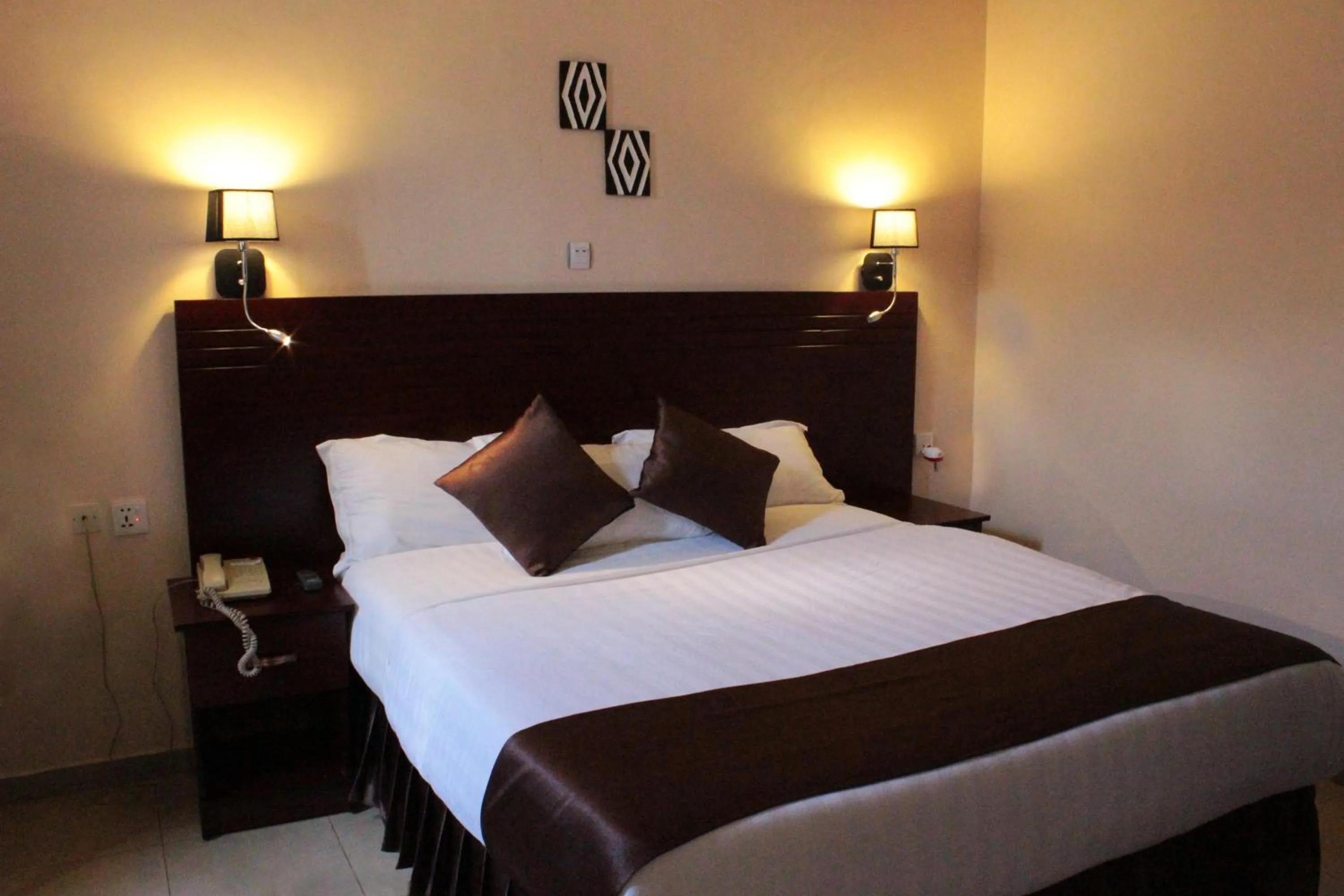 Bed in Dereva Hotel Rwamagana