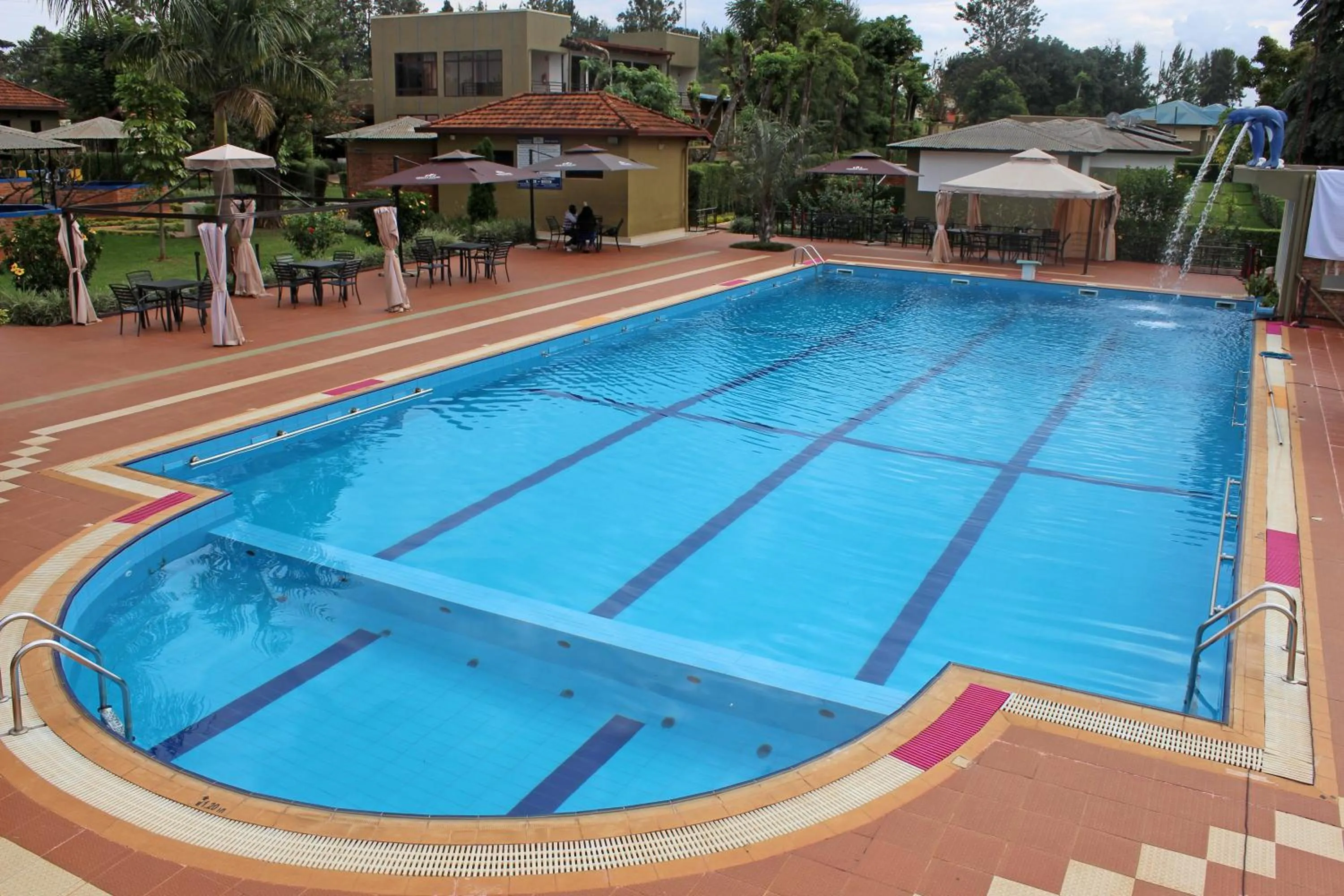 Pool view in Dereva Hotel Rwamagana