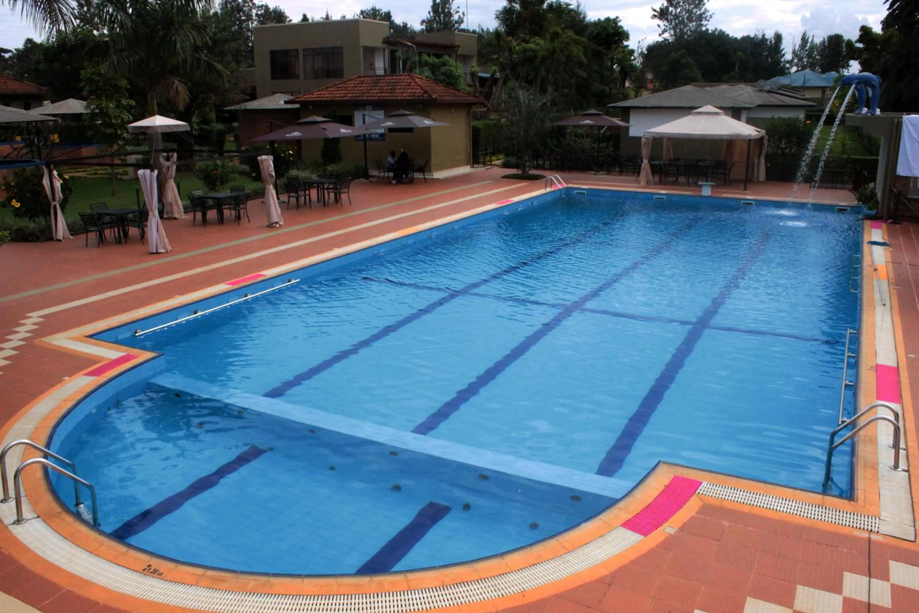 Pool view in Dereva Hotel Rwamagana