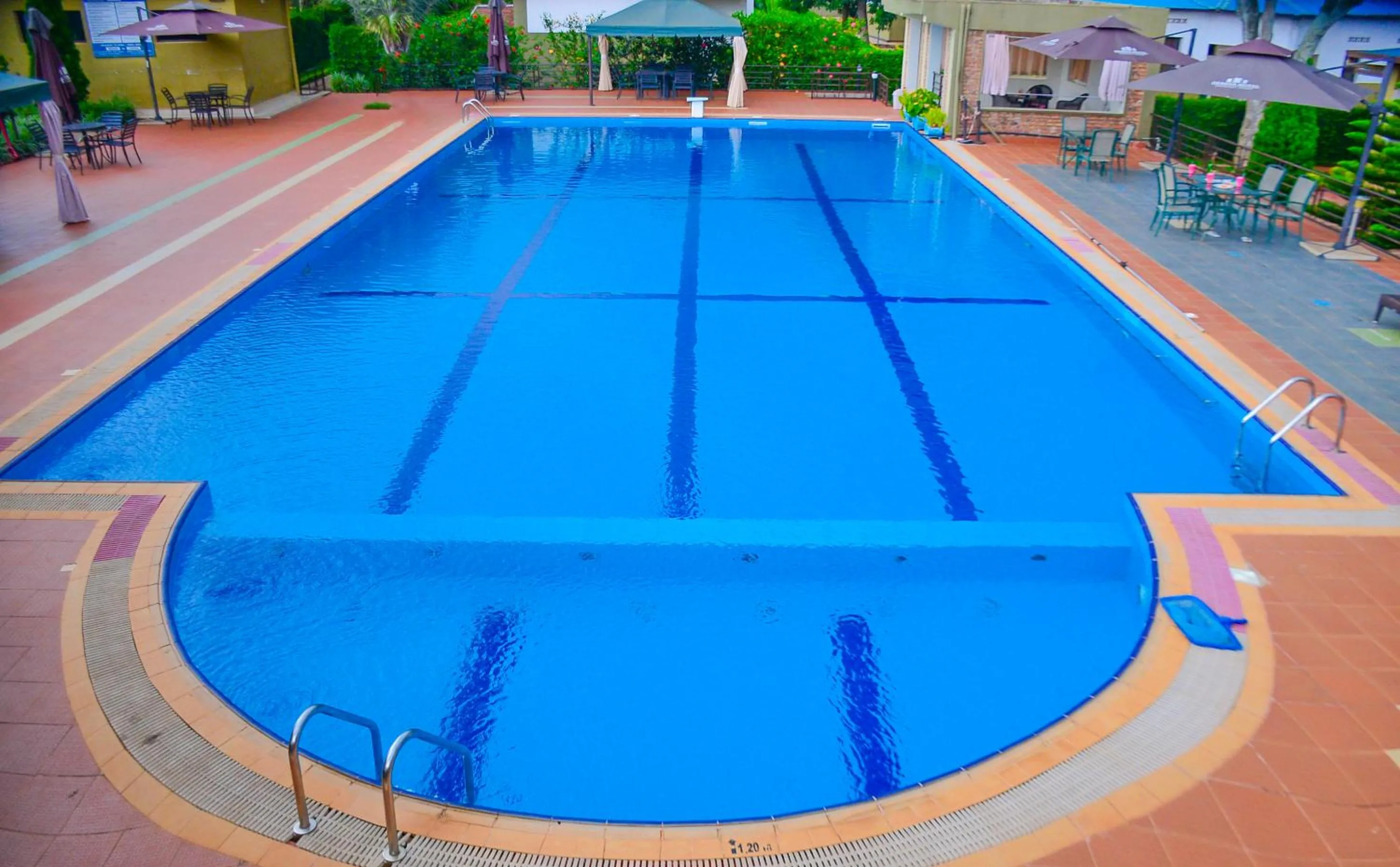 Pool view in Dereva Hotel Rwamagana