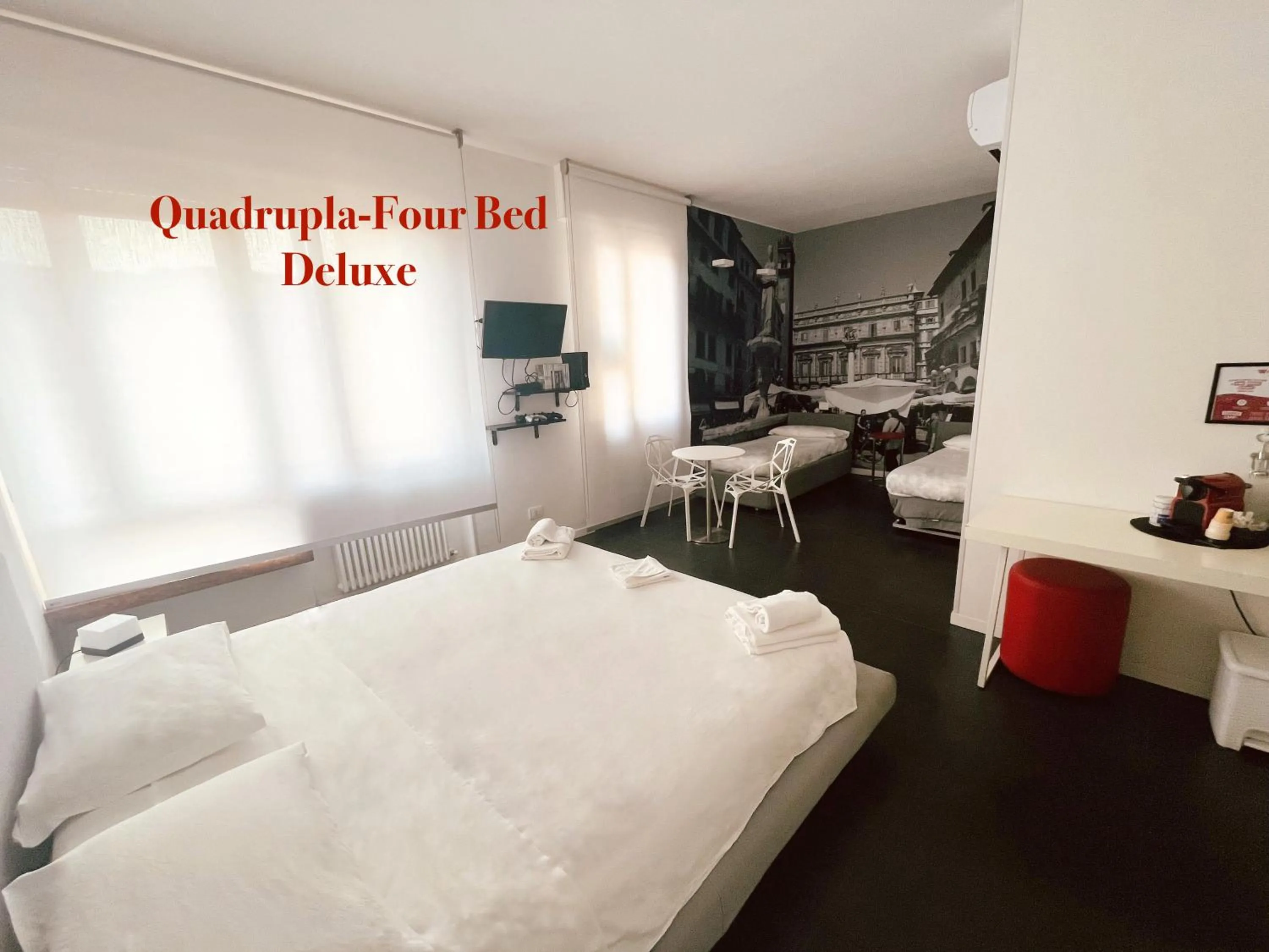 Bed in DiMoras house Verona