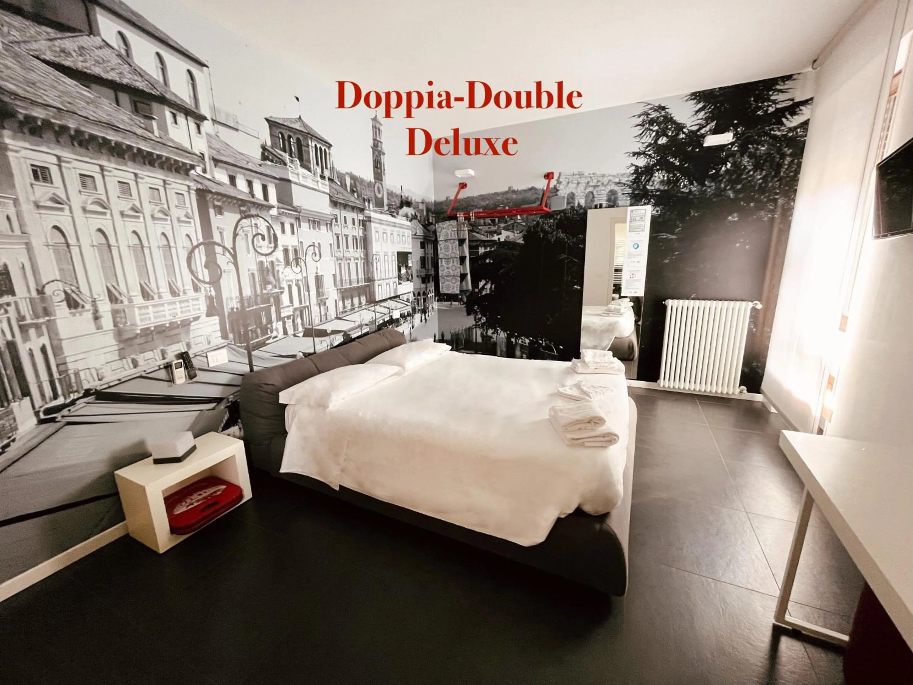 Bed in DiMoras house Verona