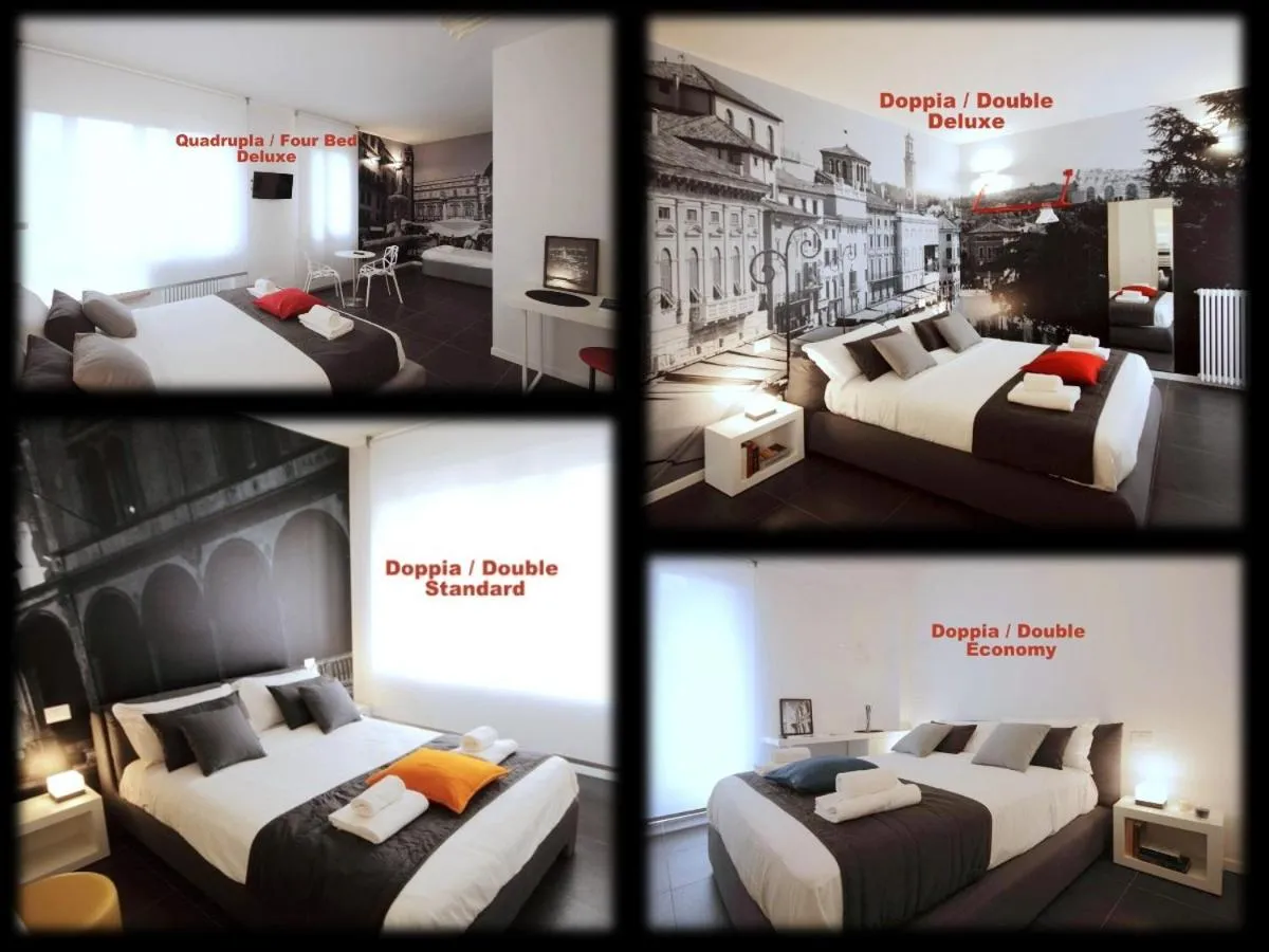 Photo of the whole room, Bed in DiMoras house Verona