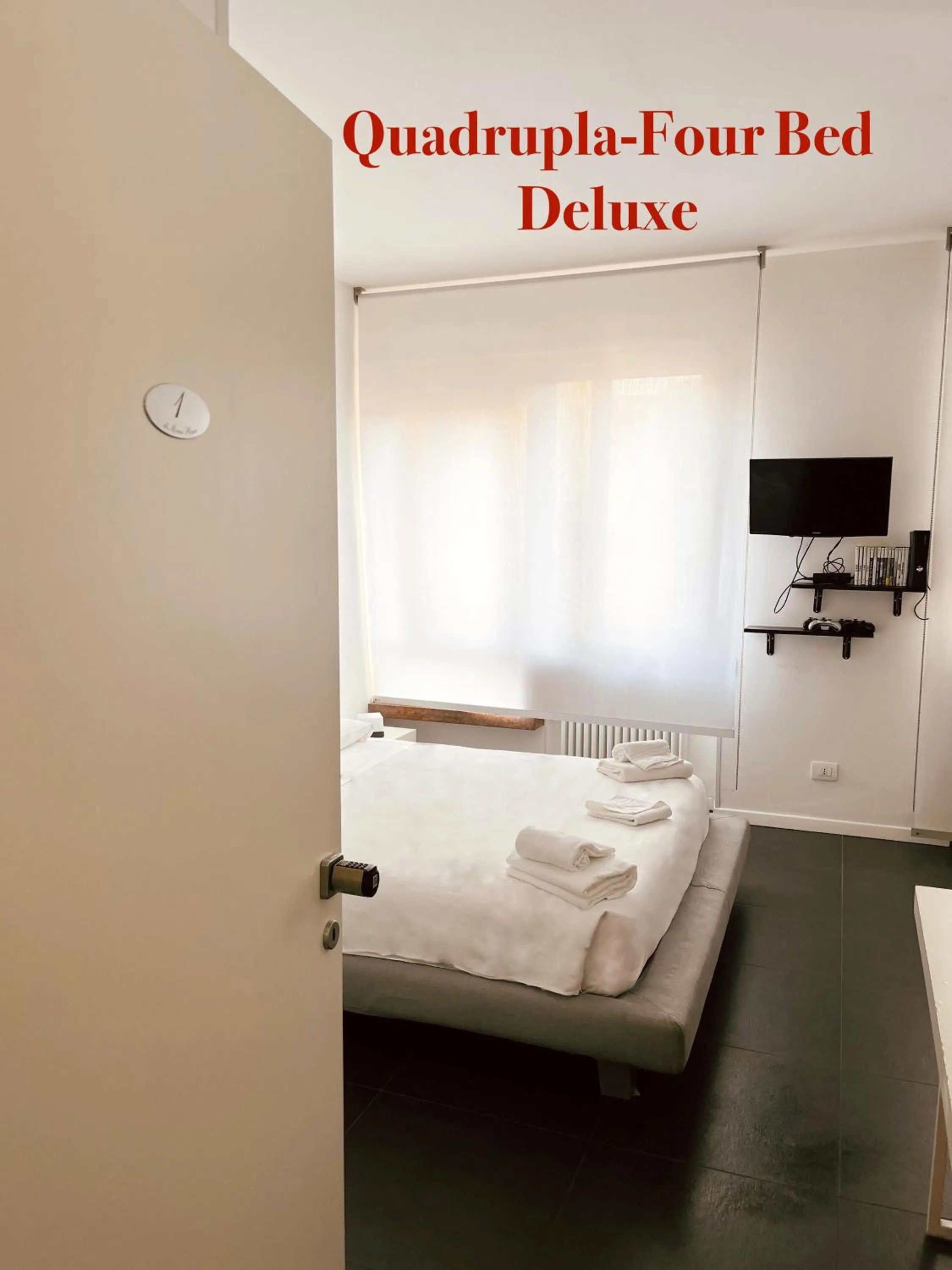 Bed in DiMoras house Verona