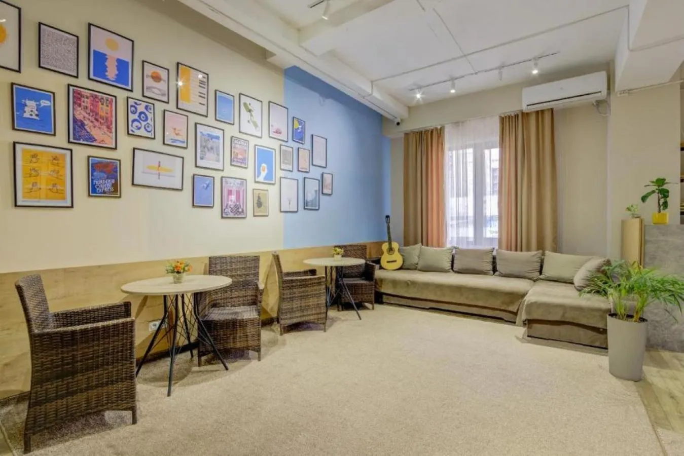 Living room in Bodo Hostel