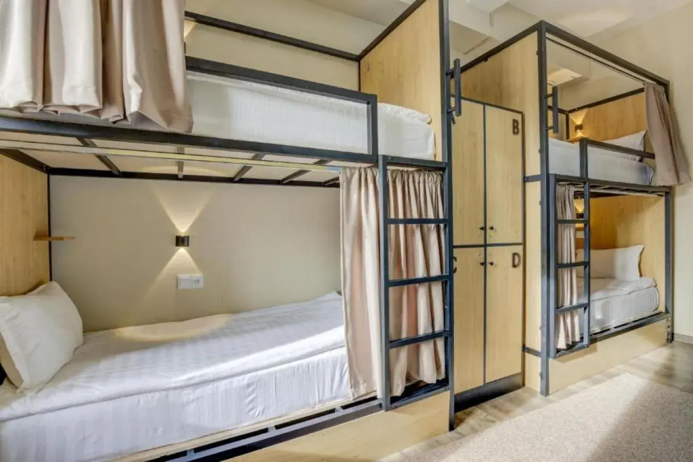 Bunk Bed in Female Dormitory Room in Bodo Hostel Bunk Bed in Female Dormitory Room in Bodo Hostel