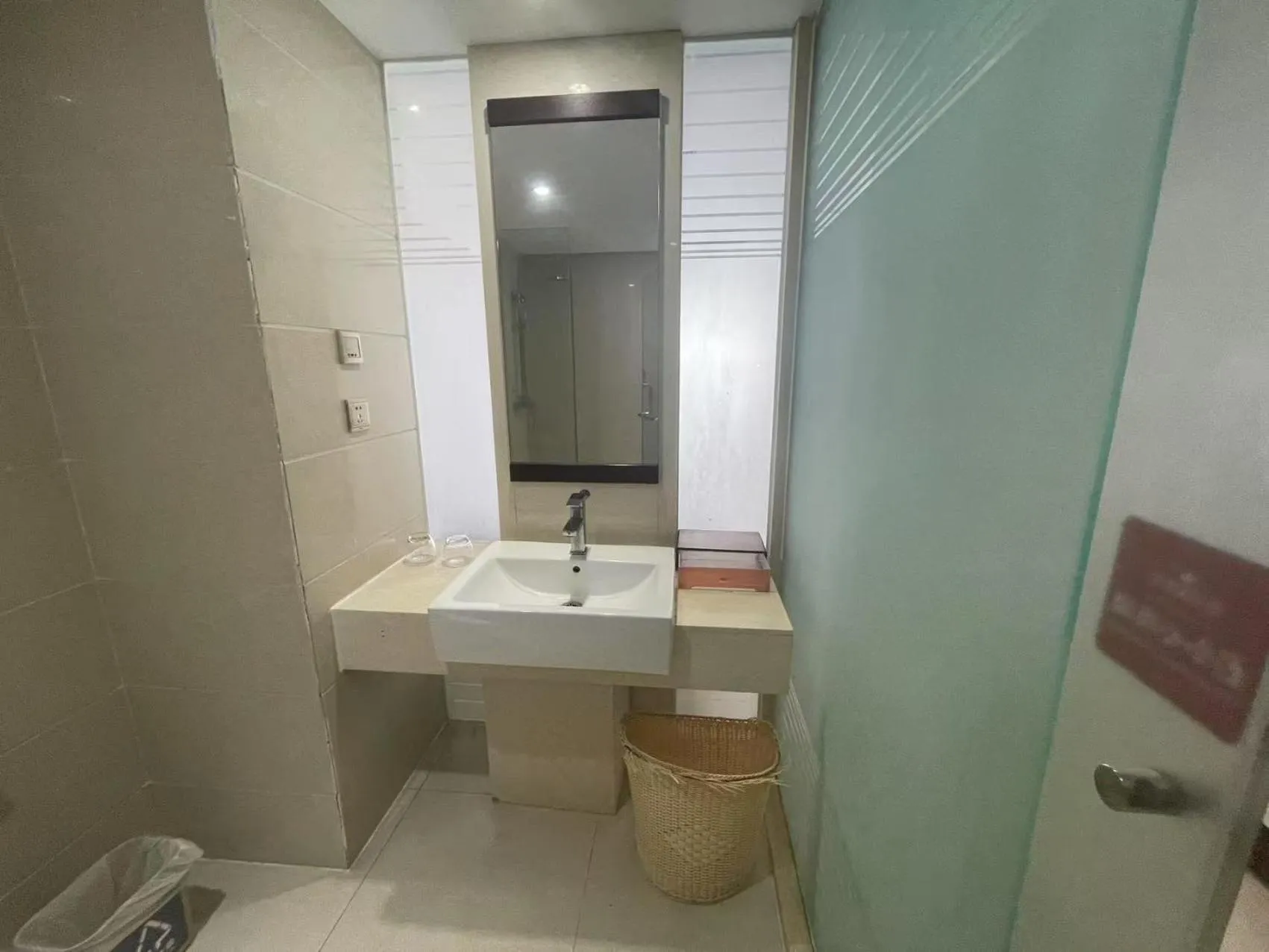 Bathroom in Sanya Xintai Seaview Hotel
