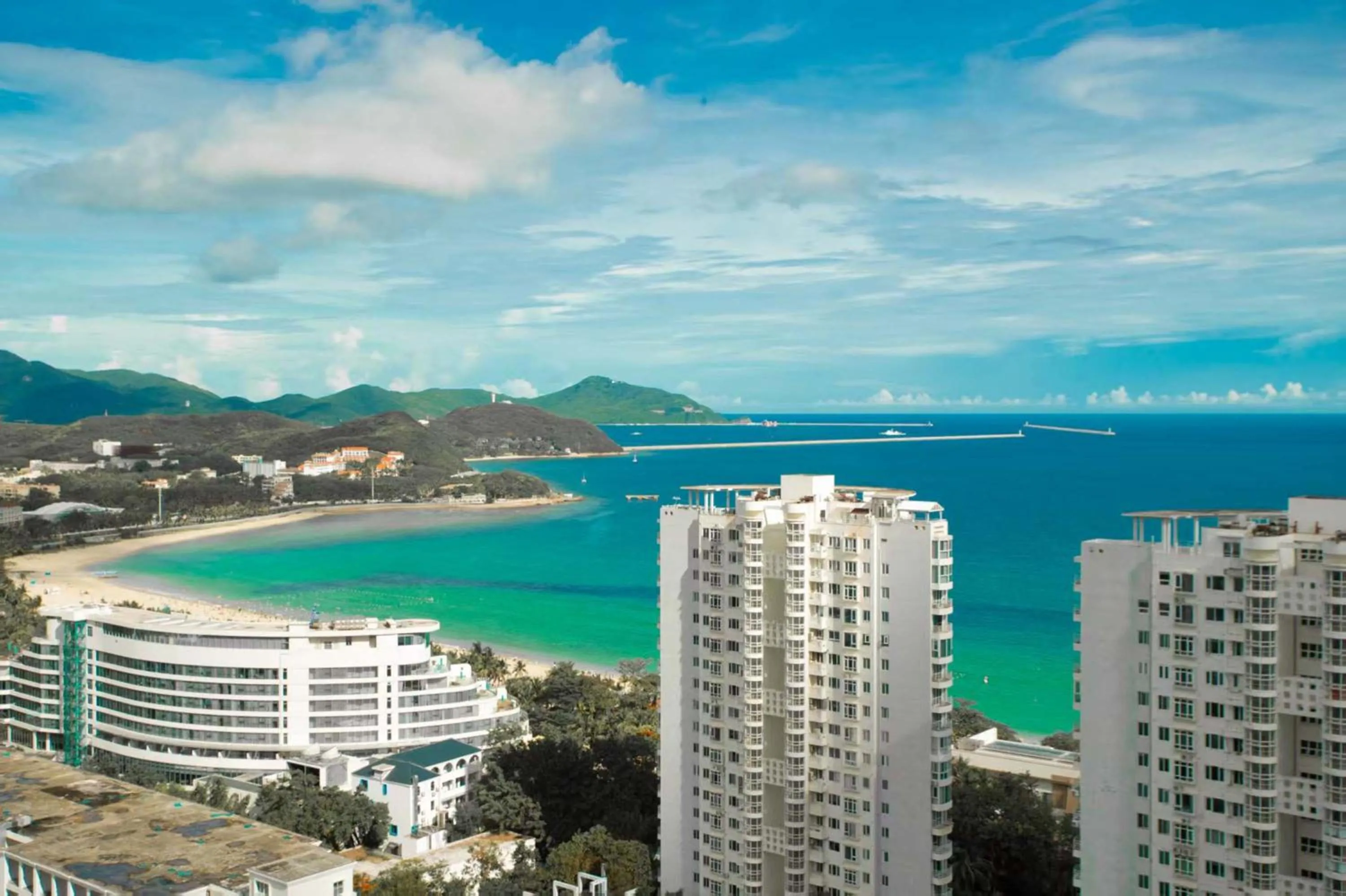 Natural landscape in Sanya Xintai Seaview Hotel