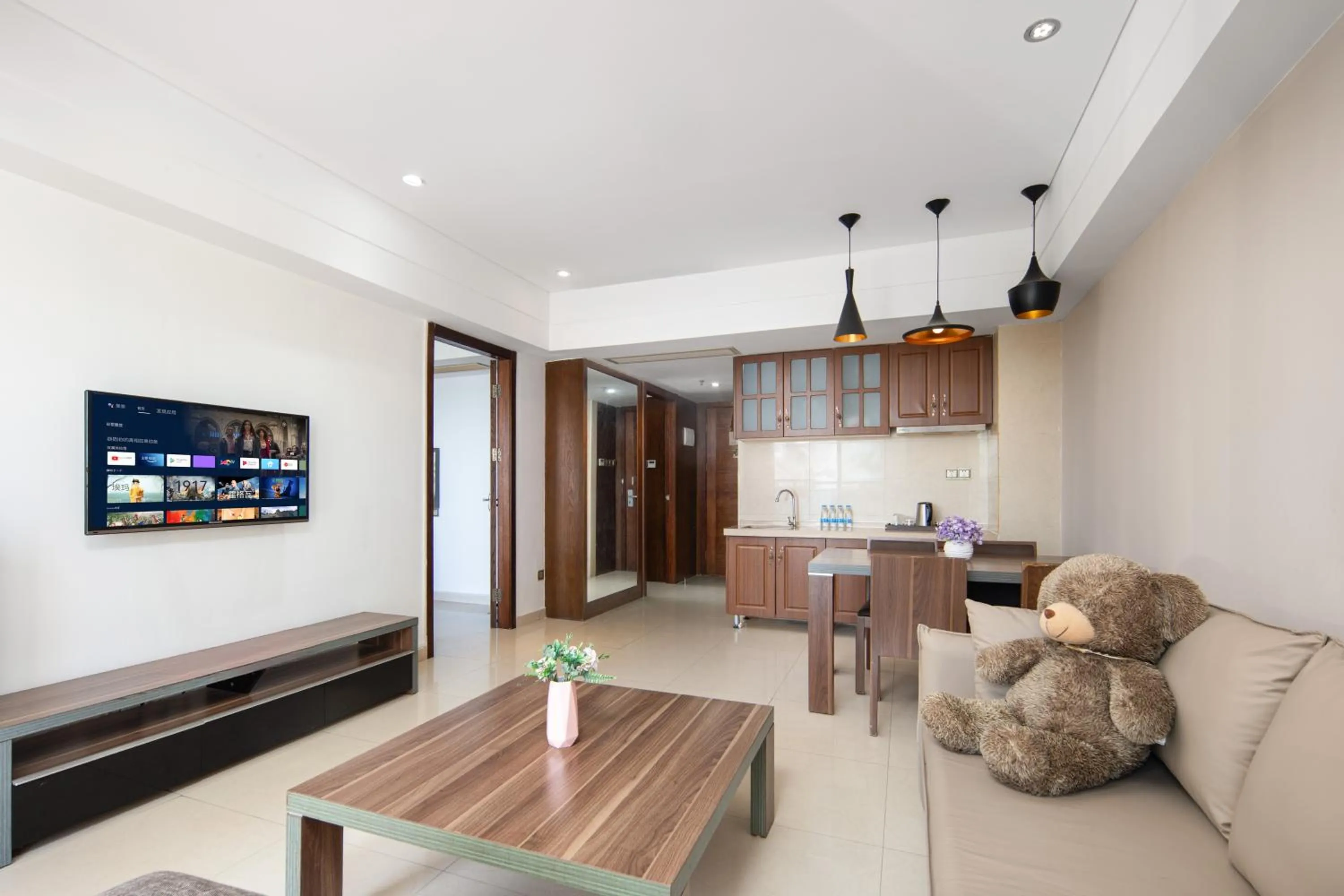Living room in Sanya Xintai Seaview Hotel