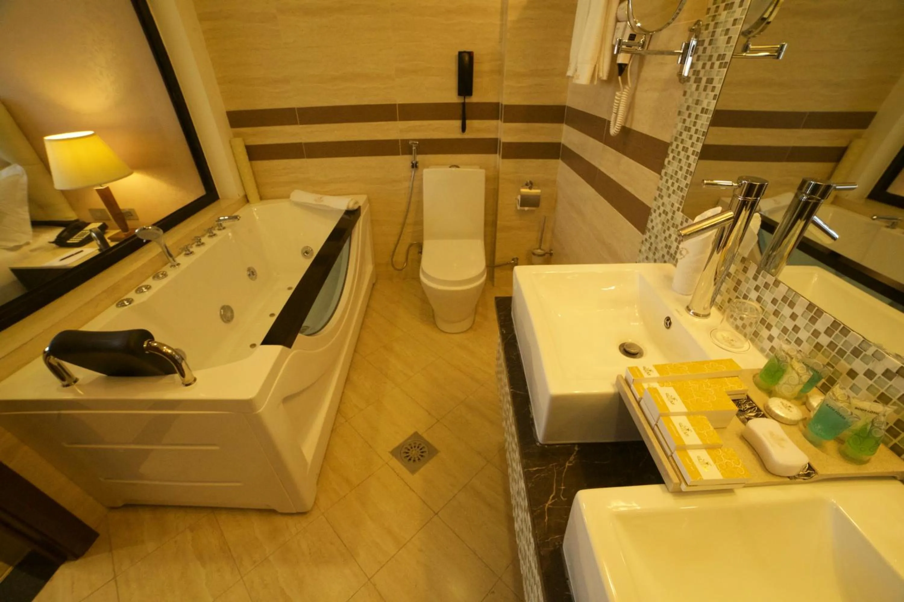 Bathroom in Getfam Hotel
