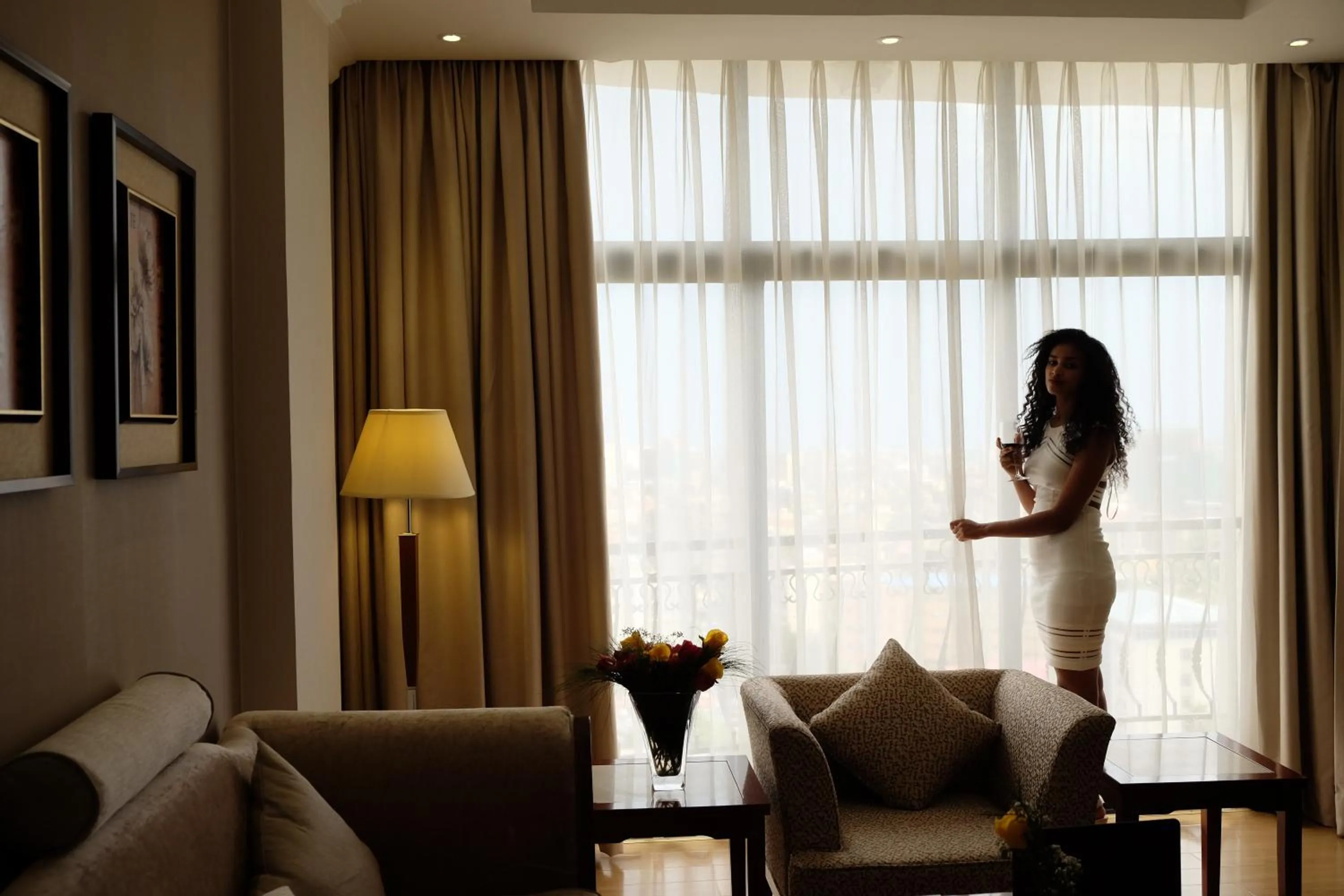 Living room in Getfam Hotel