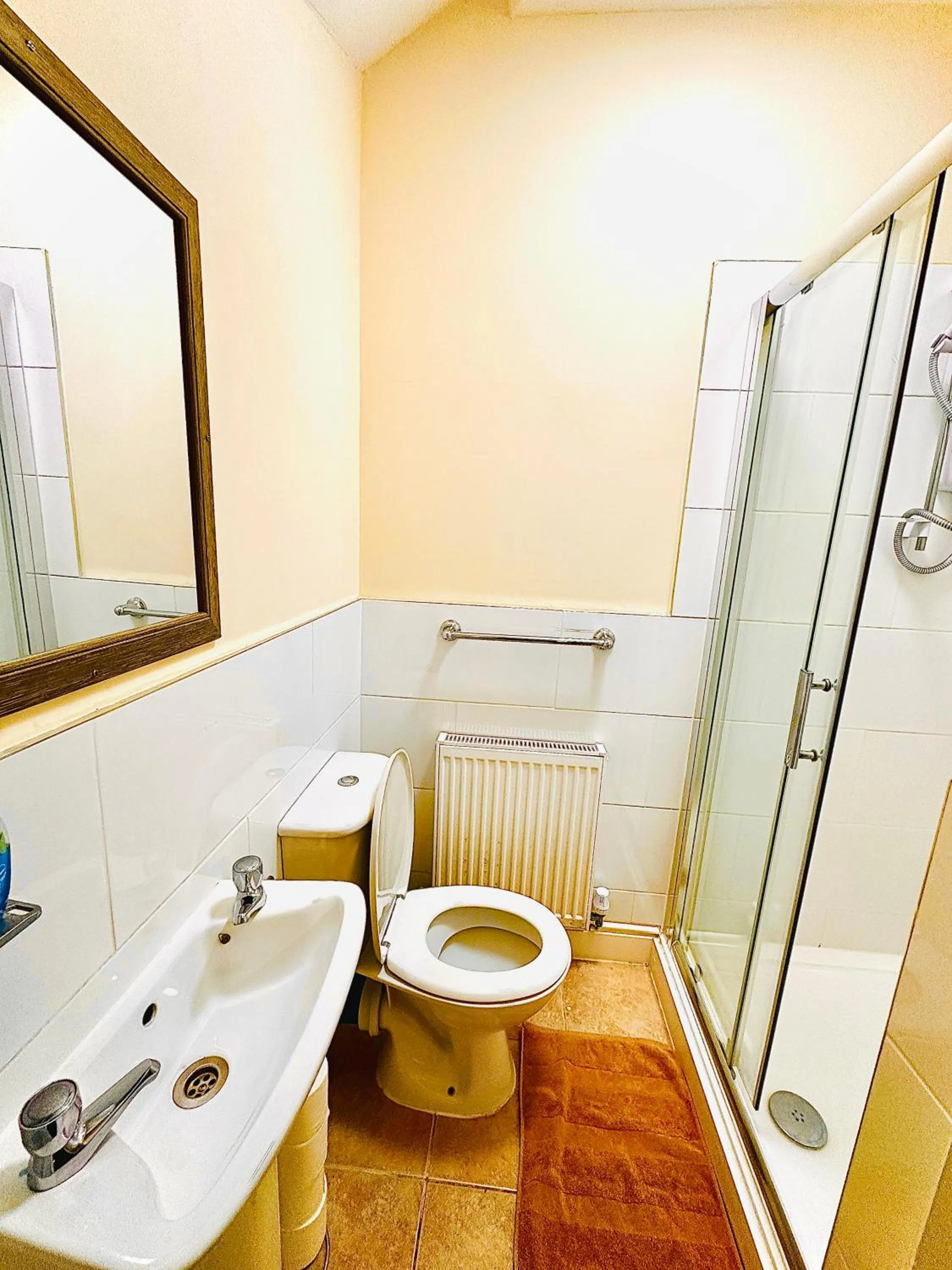 Shower in The Cabbage Hall Hotel