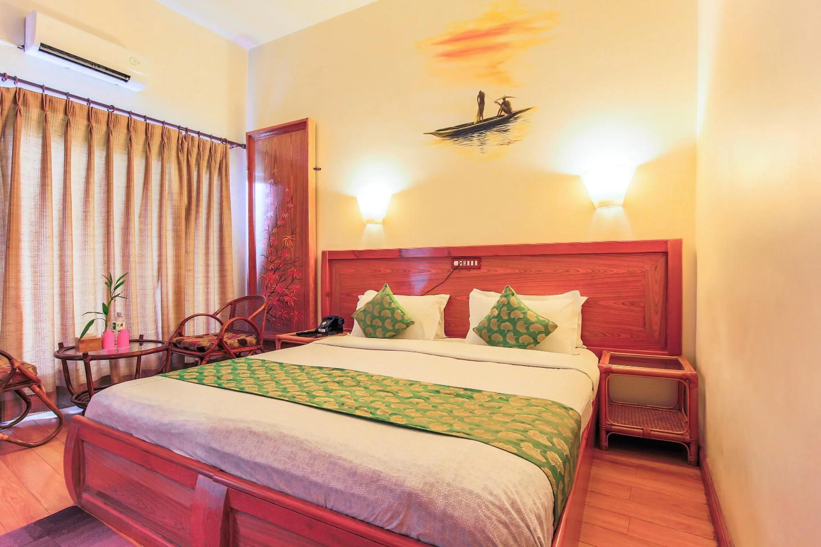 Bed in Siddhartha Hotel Narayangarh