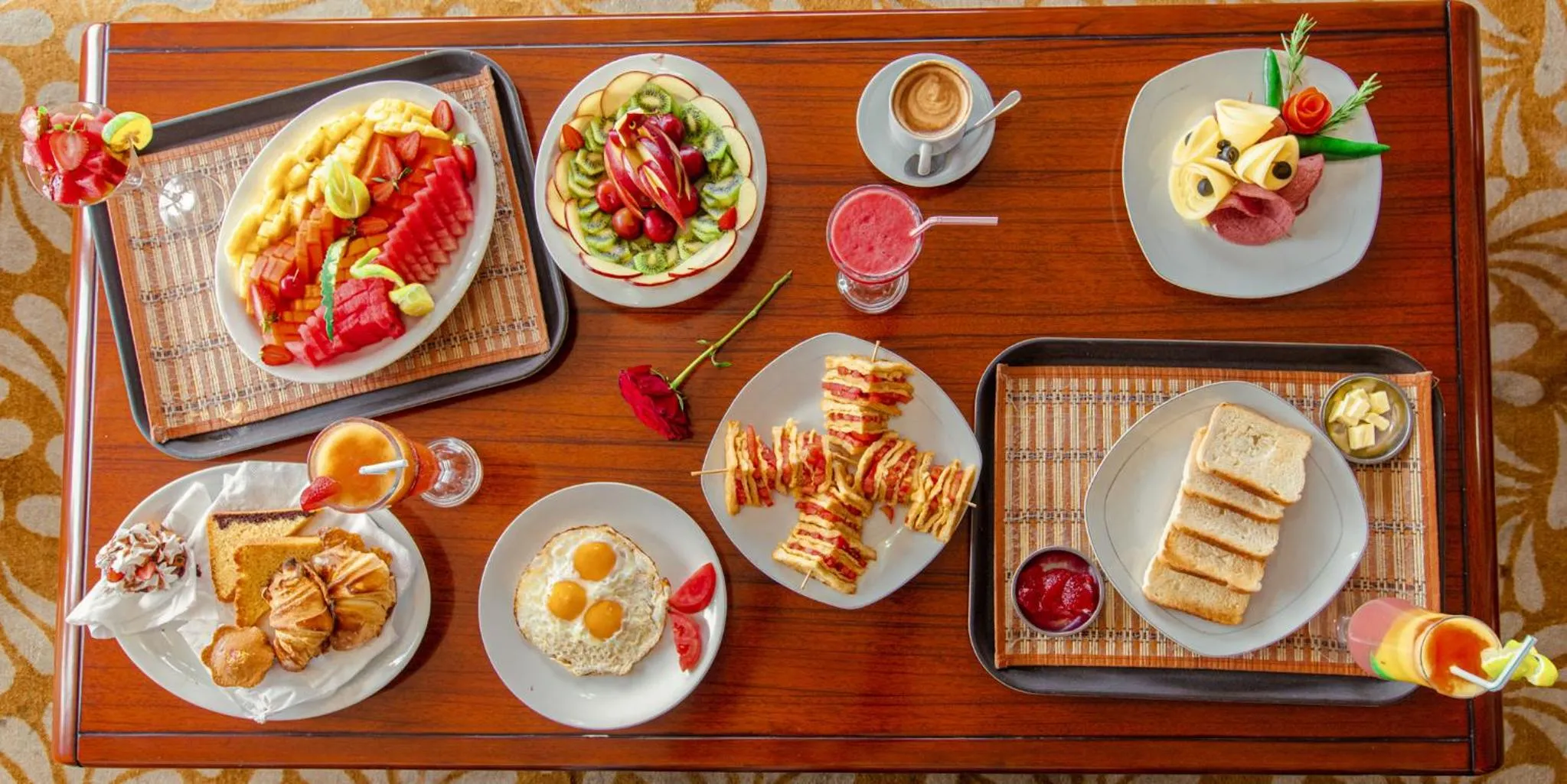 Breakfast in Ras Amba Hotel