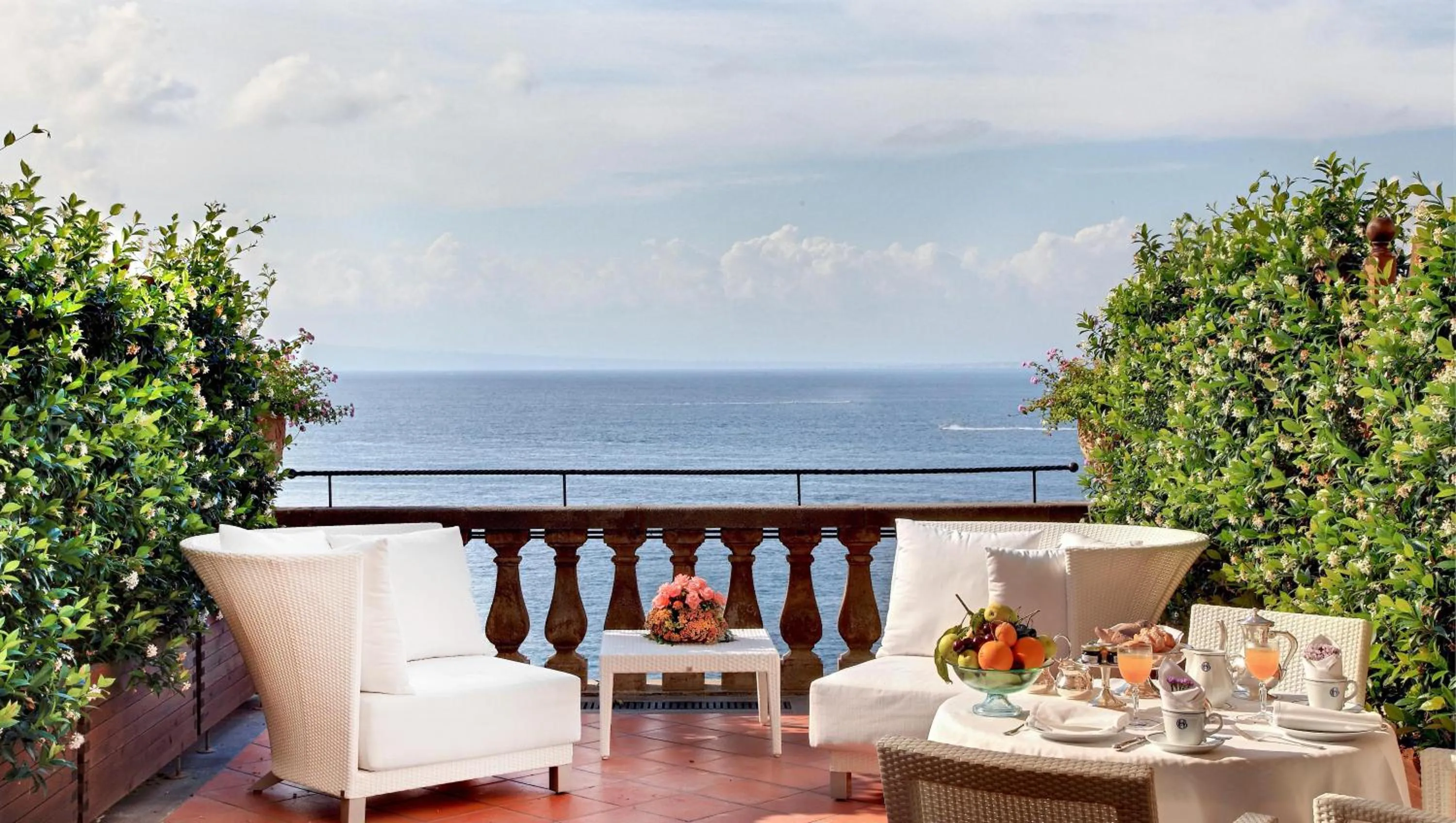 Sea view in Grand Hotel Excelsior Vittoria