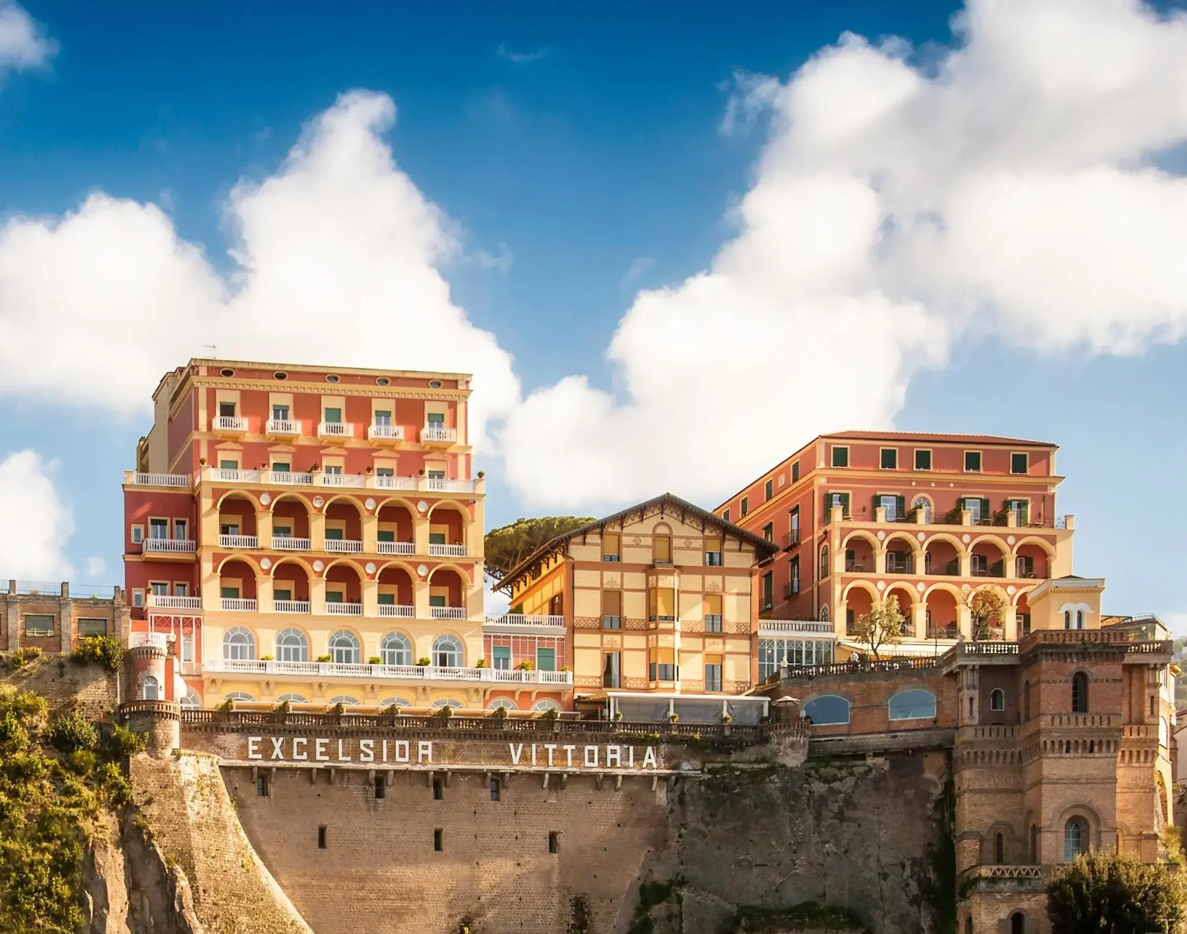 Property building in Grand Hotel Excelsior Vittoria Property building in Grand Hotel Excelsior Vittoria