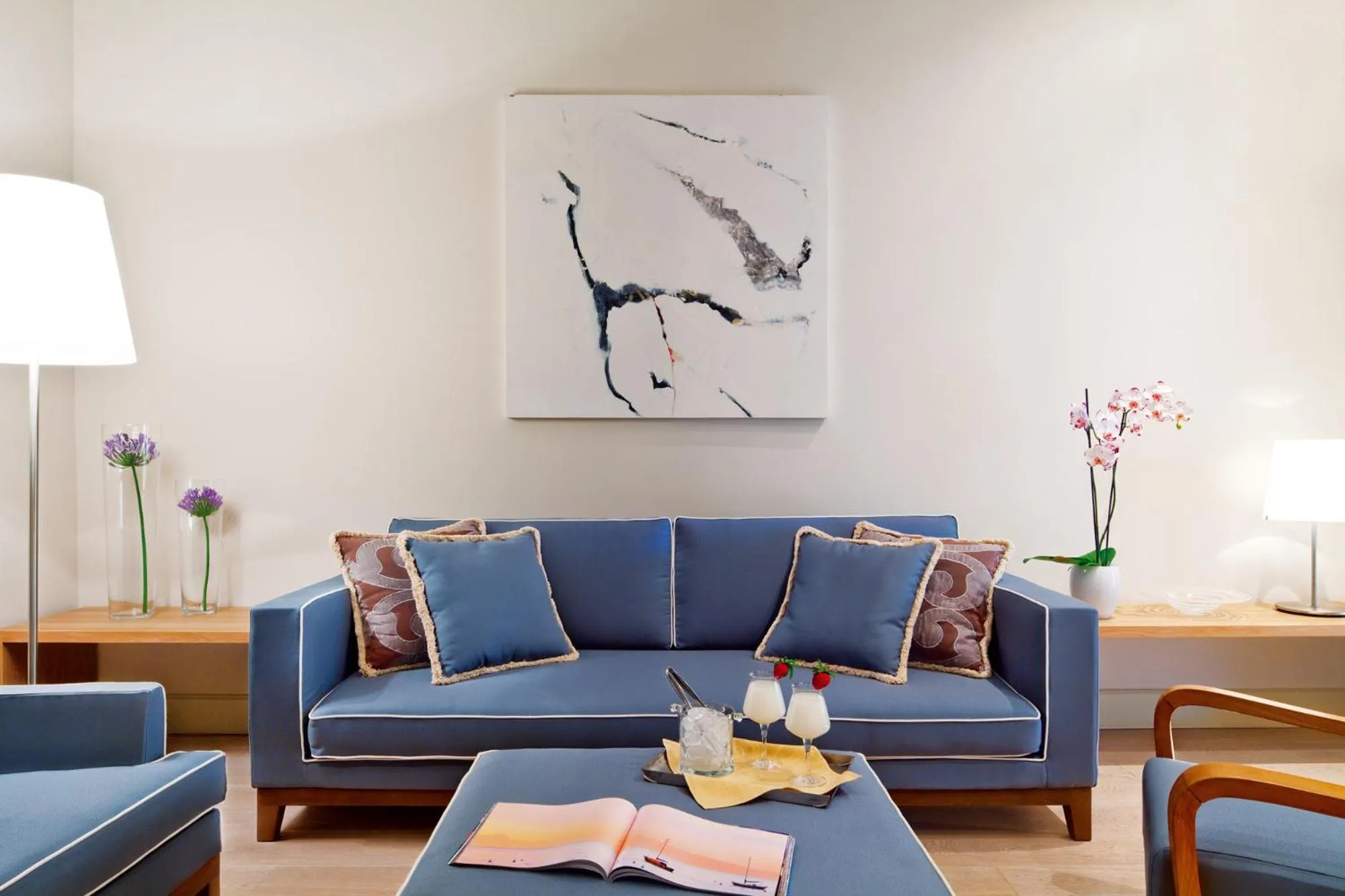 Living room in Grand Hotel Excelsior Vittoria