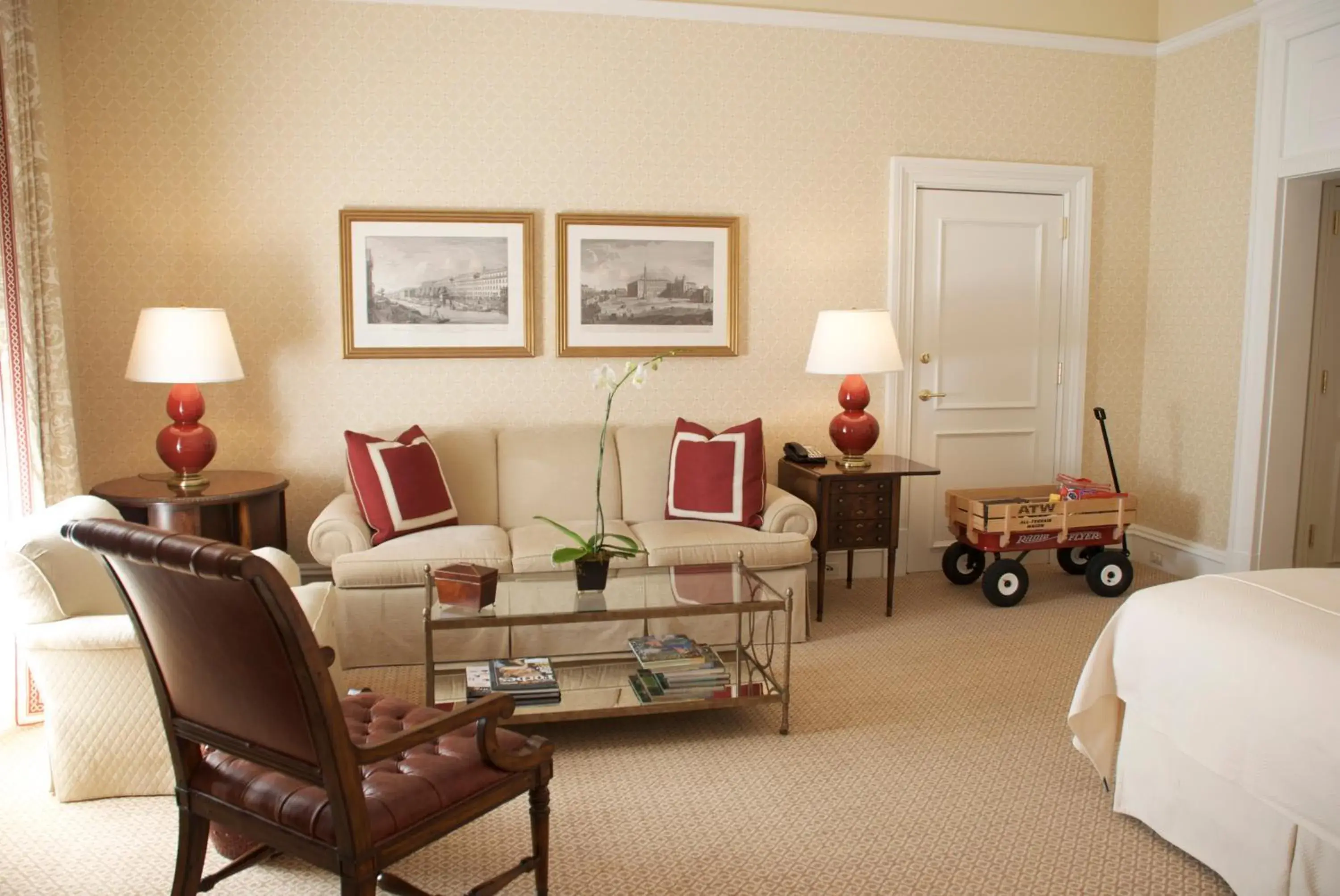 Seating area, Bed in Capital Hotel Seating area, Bed in Capital Hotel