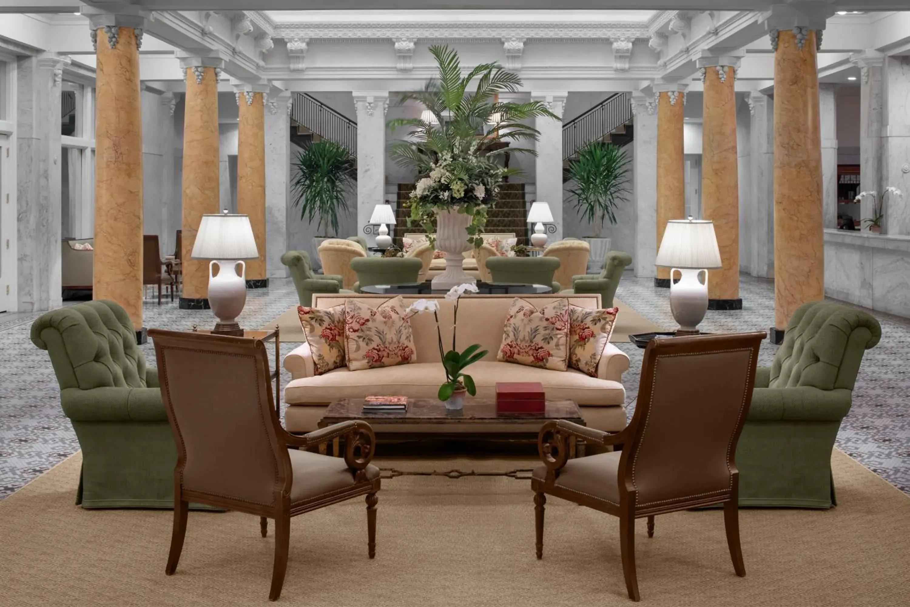 Lobby or reception in Capital Hotel Lobby or reception in Capital Hotel