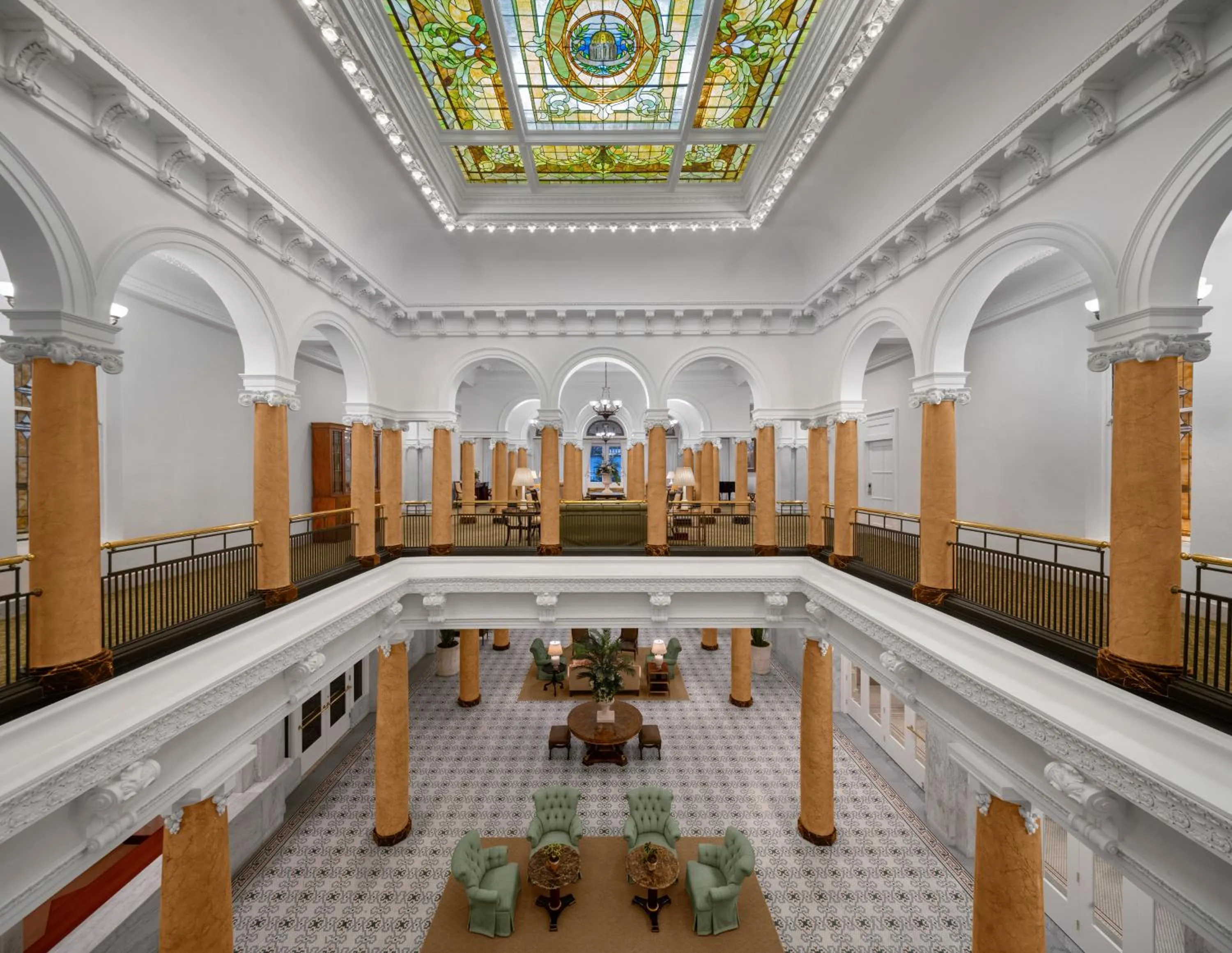 Lobby or reception in Capital Hotel