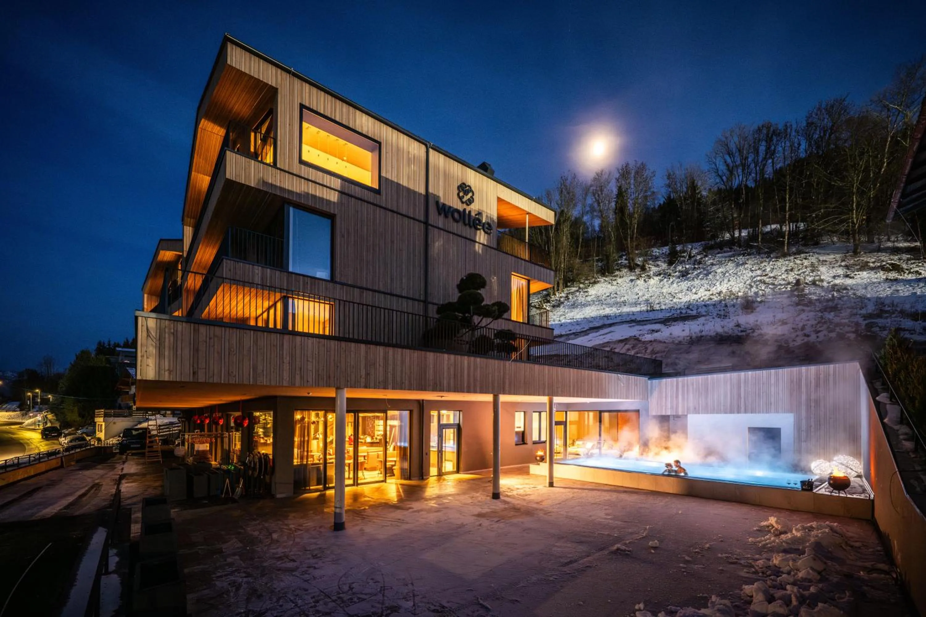 Property building in Alpine Boutique Hotel wollée