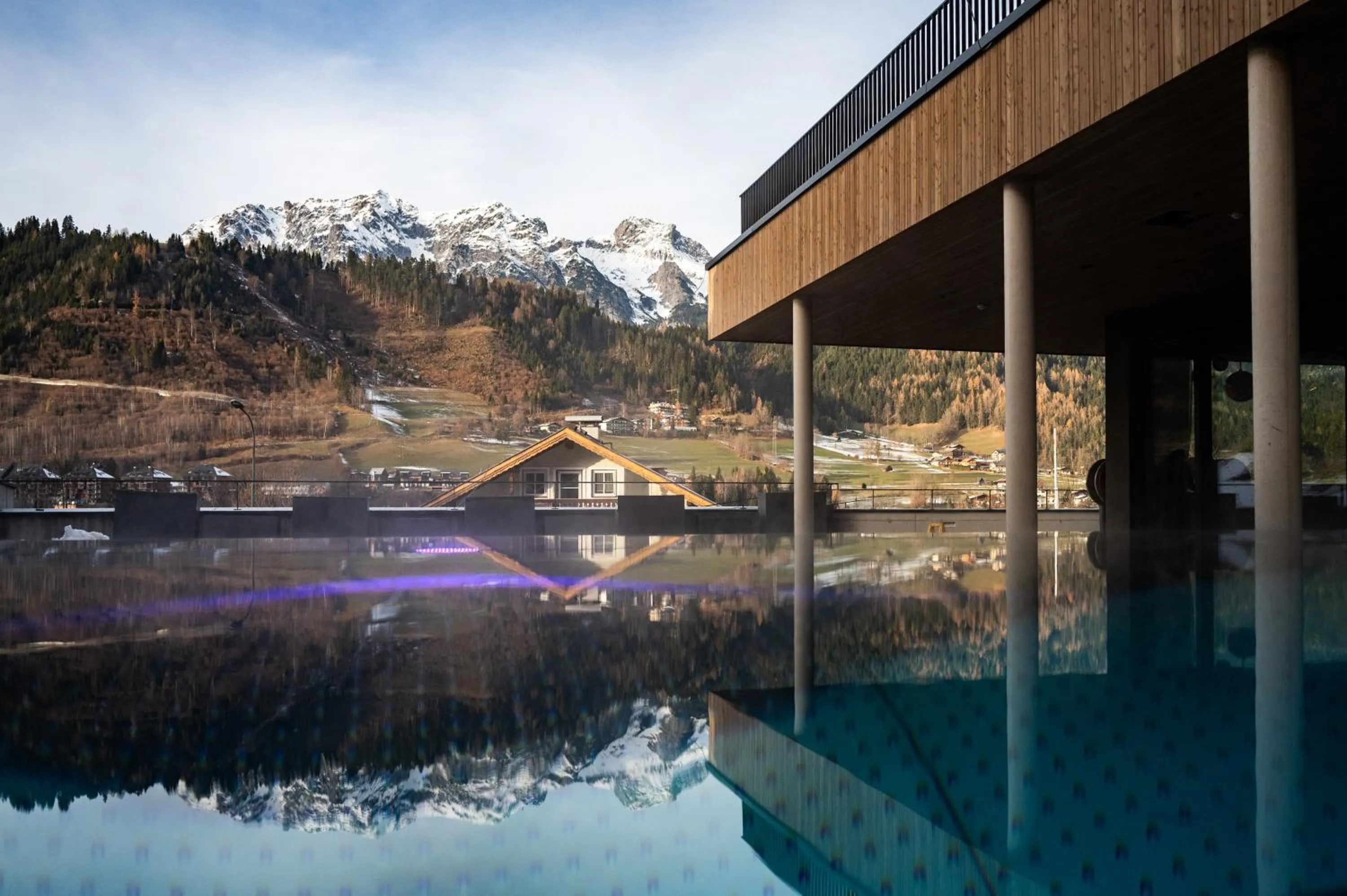 Natural landscape in Alpine Boutique Hotel wollée