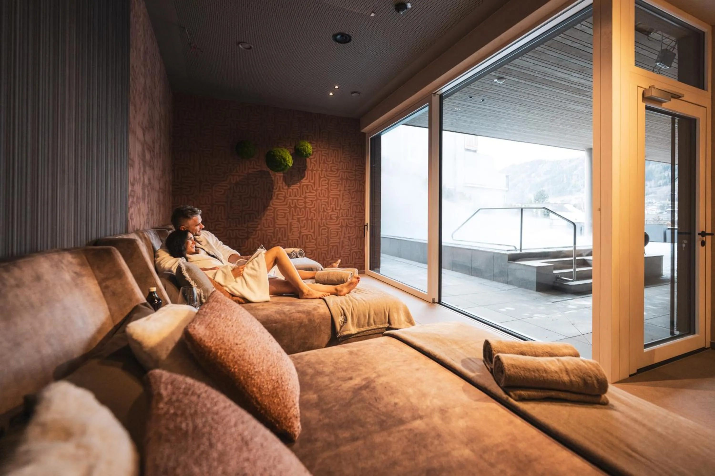 Spa and wellness centre/facilities in Alpine Boutique Hotel wollée