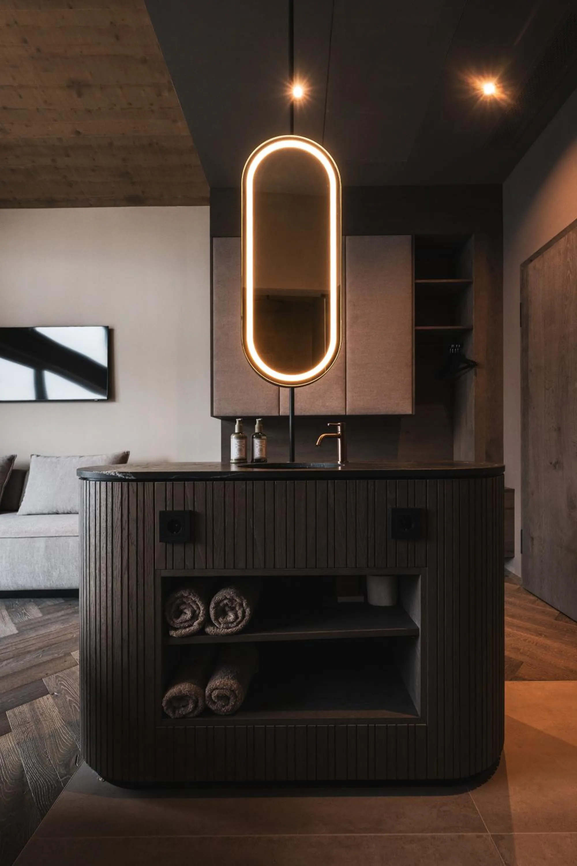 Bathroom in Alpine Boutique Hotel wollée