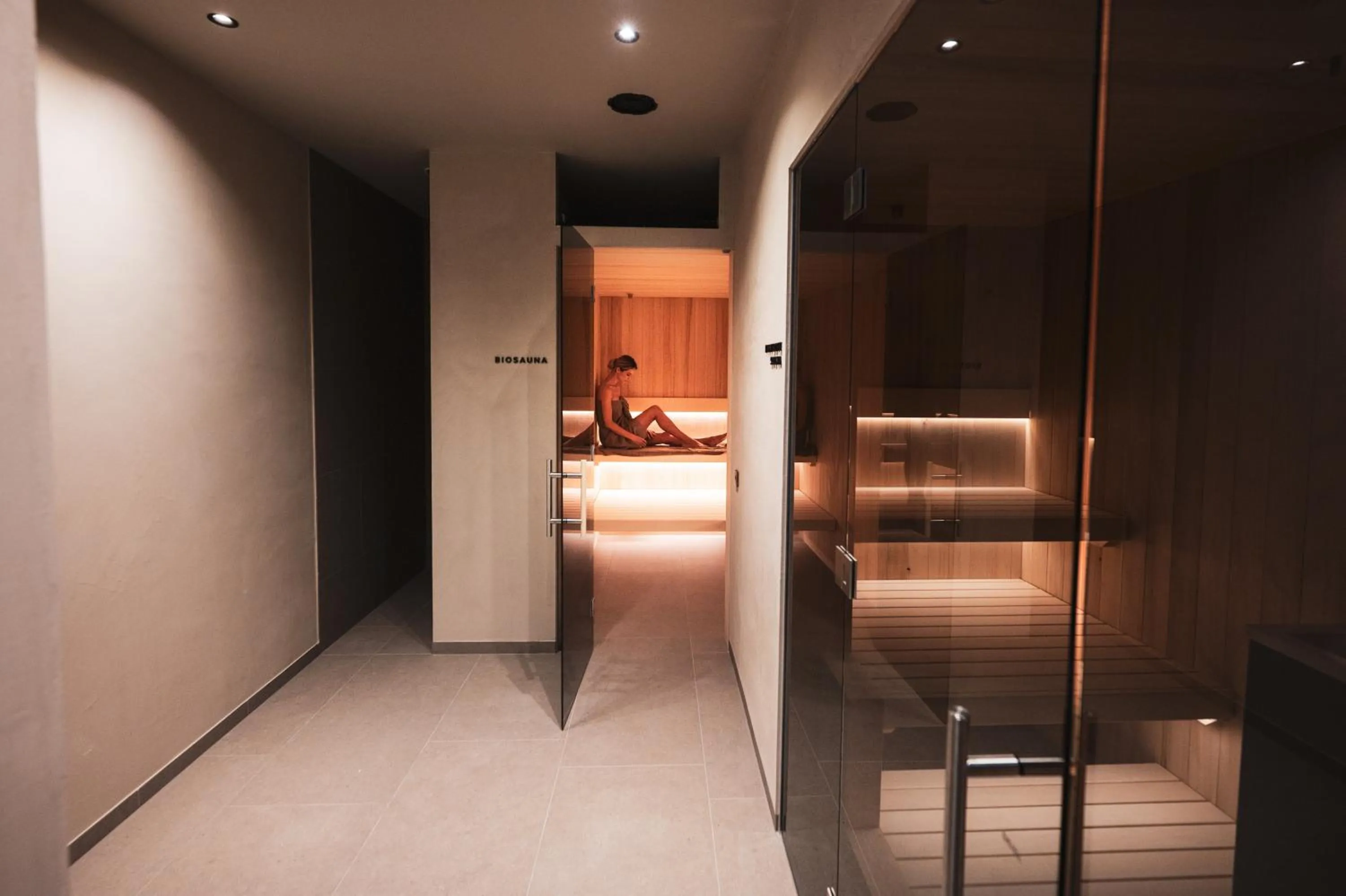 Sauna in Alpine Boutique Hotel wollée