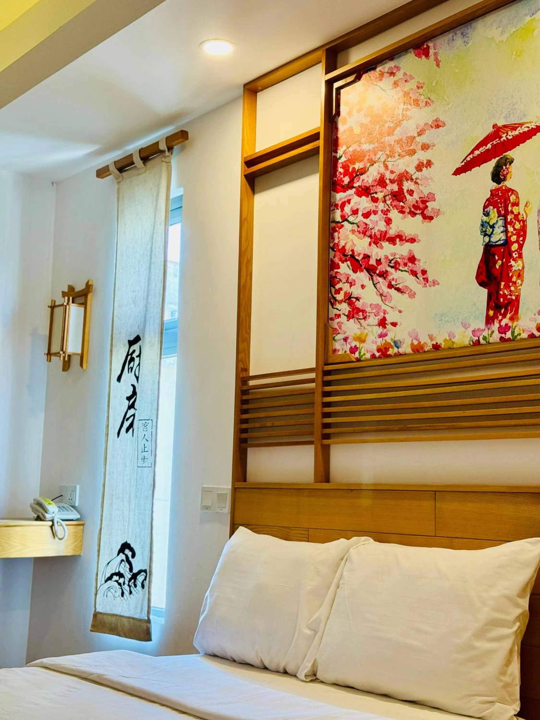 Bed in Fuji Boutique Hotel Nha Trang