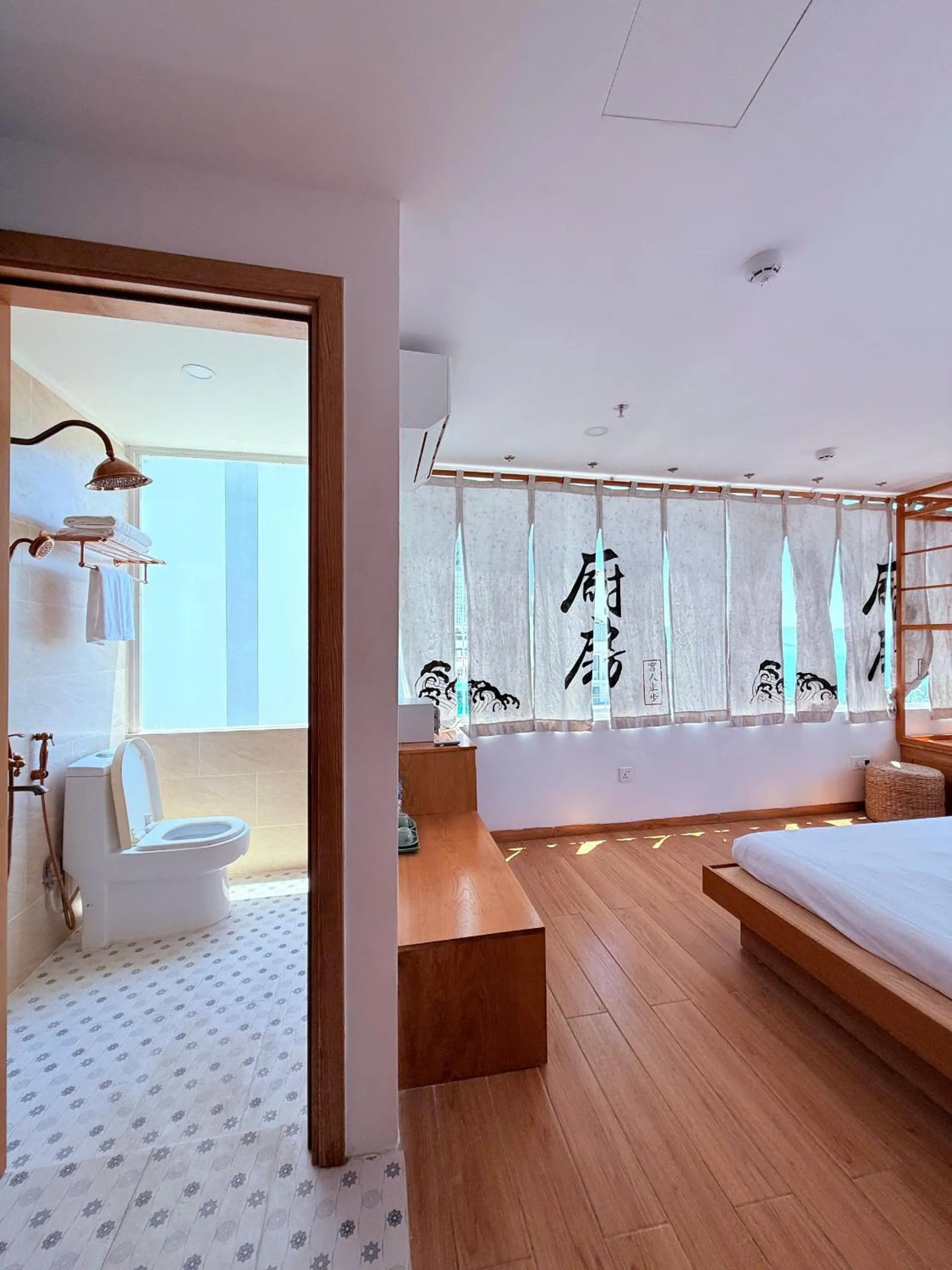 Bed in Fuji Boutique Hotel Nha Trang