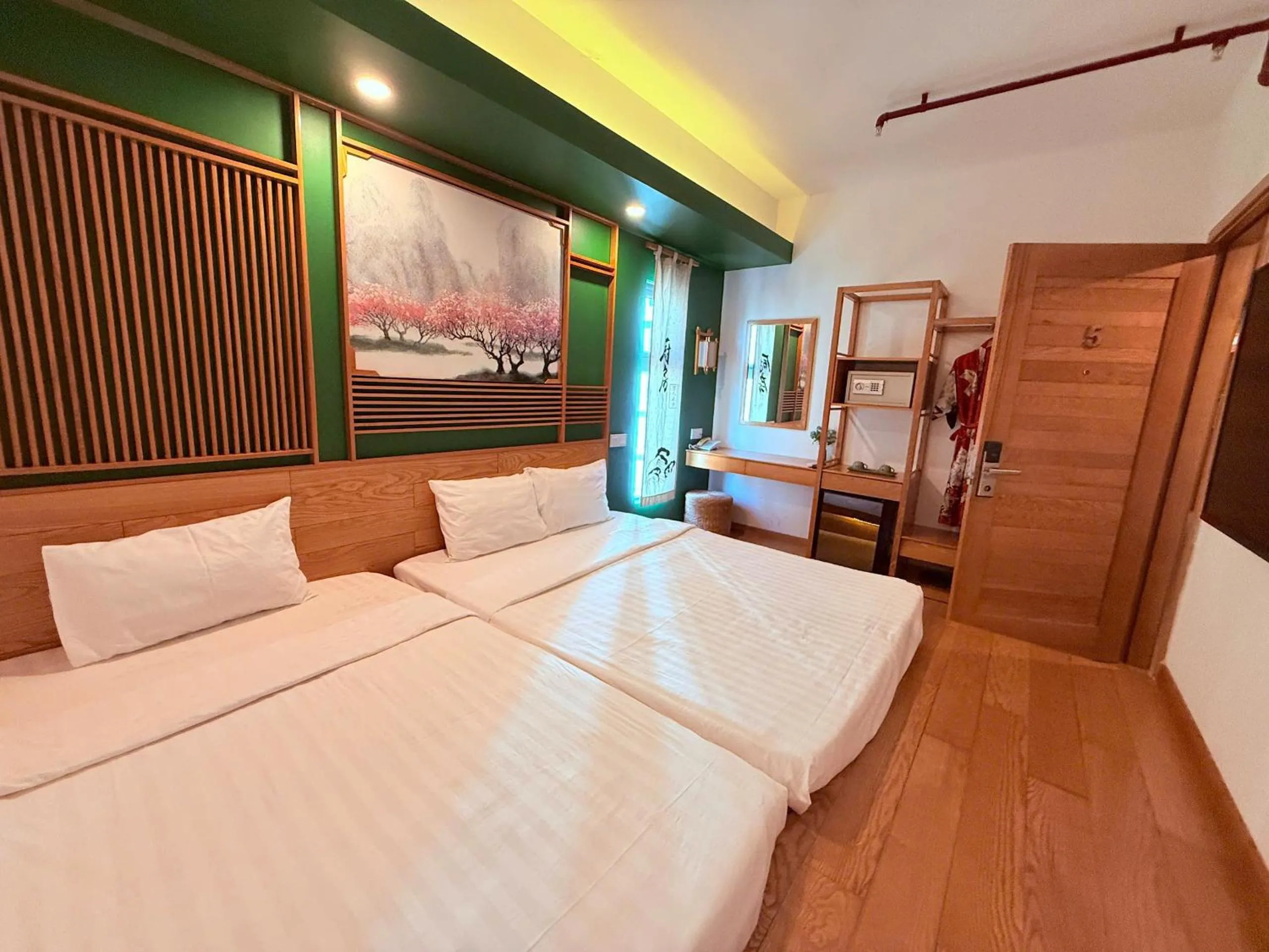 Bed in Fuji Boutique Hotel Nha Trang