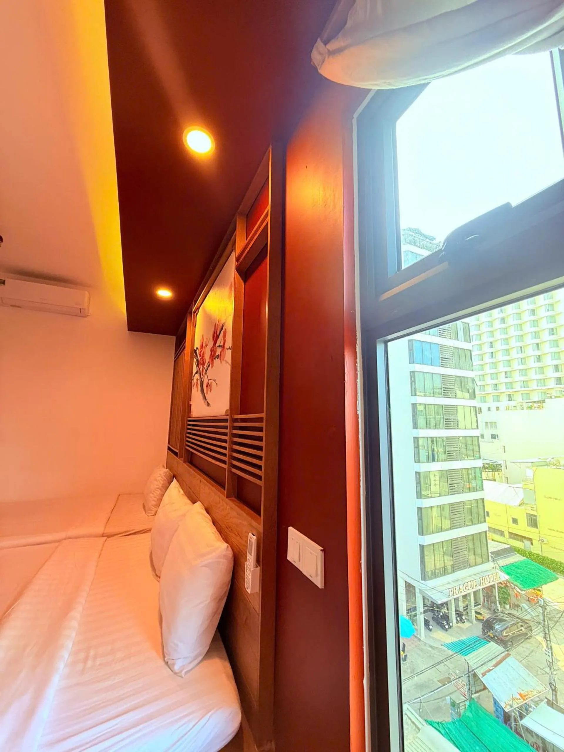 Bed in Fuji Boutique Hotel Nha Trang