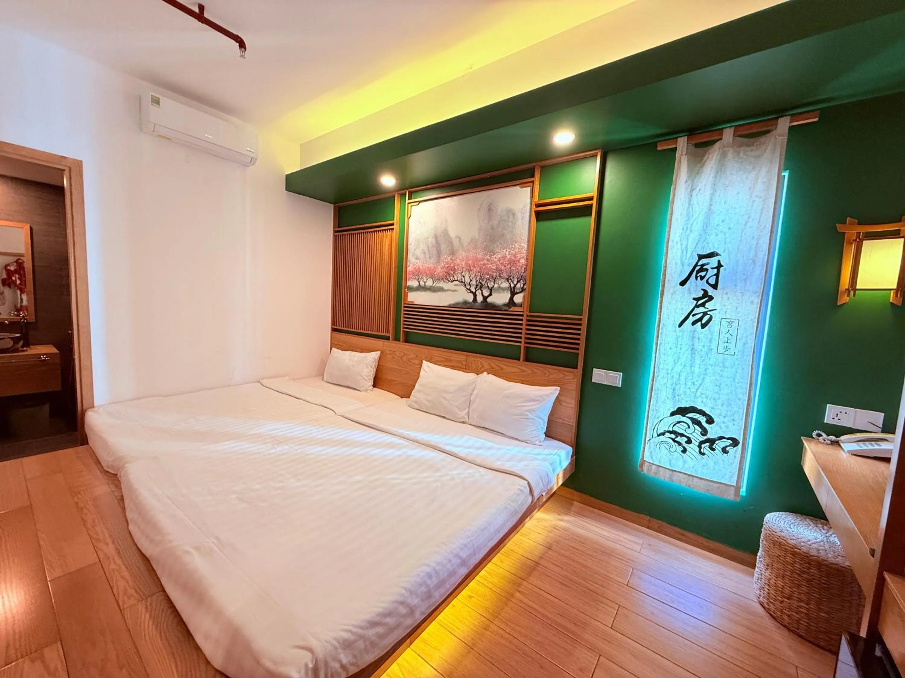 Bed in Fuji Boutique Hotel Nha Trang