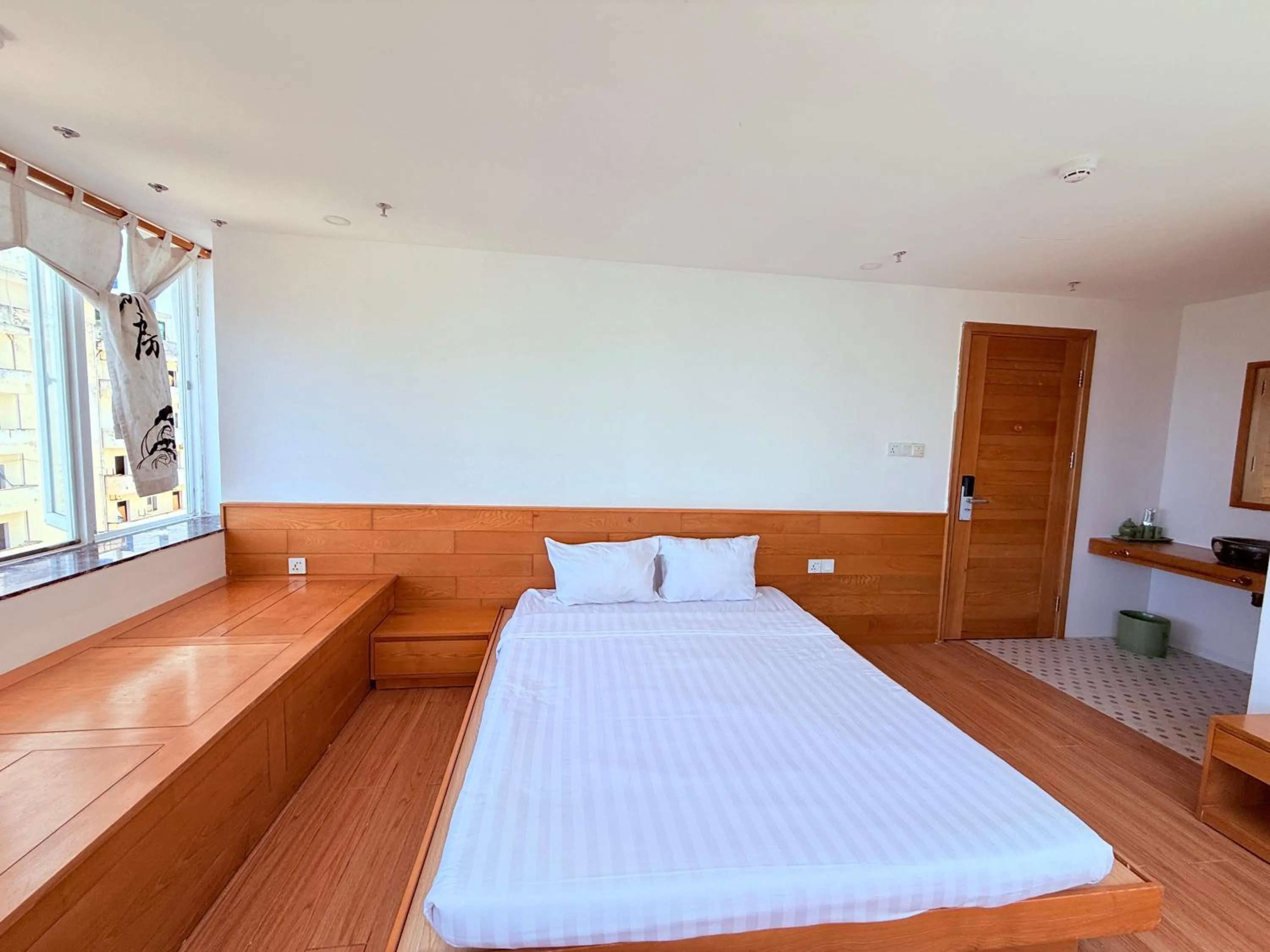 Bed in Fuji Boutique Hotel Nha Trang