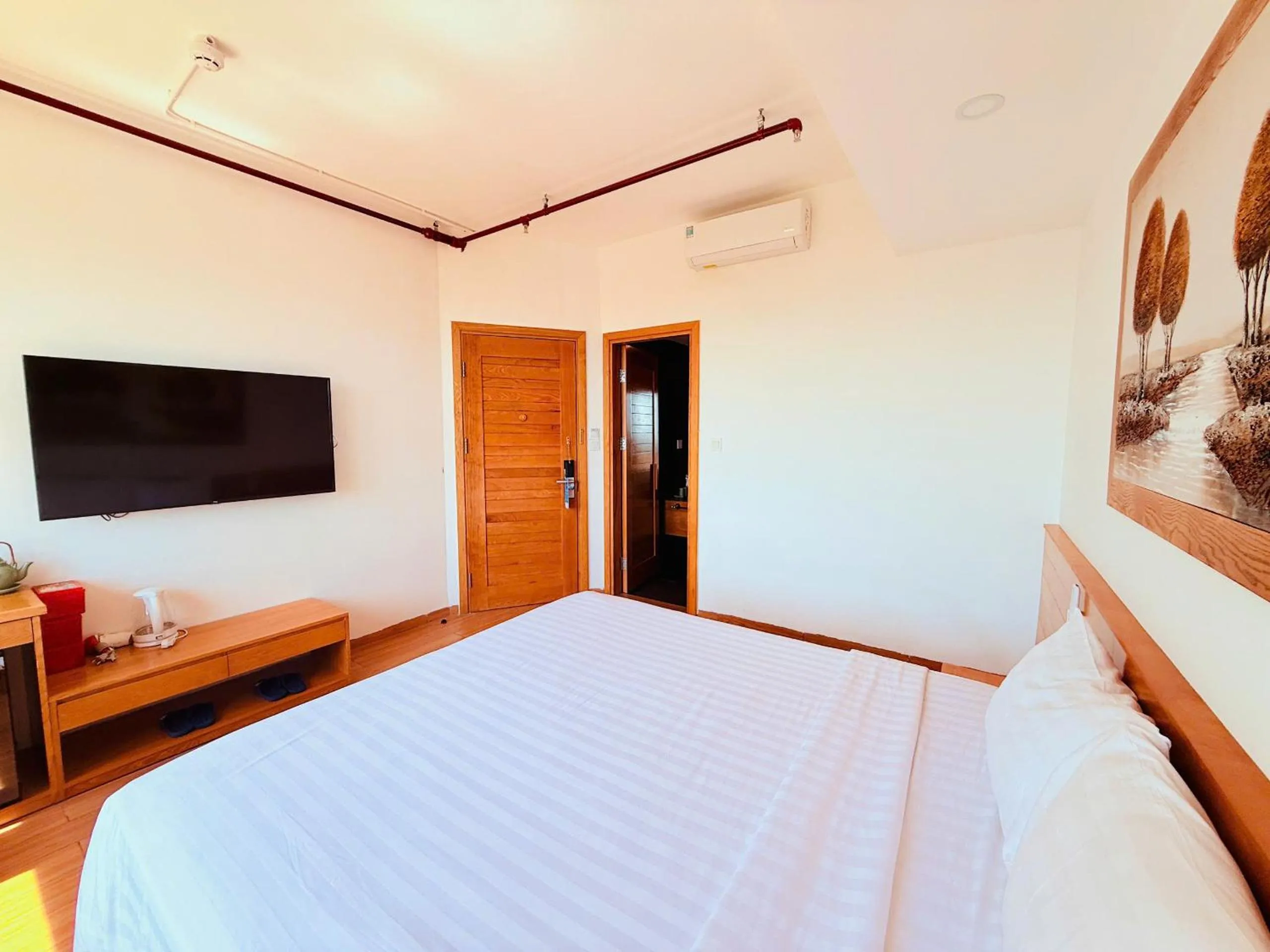 Bed in Fuji Boutique Hotel Nha Trang