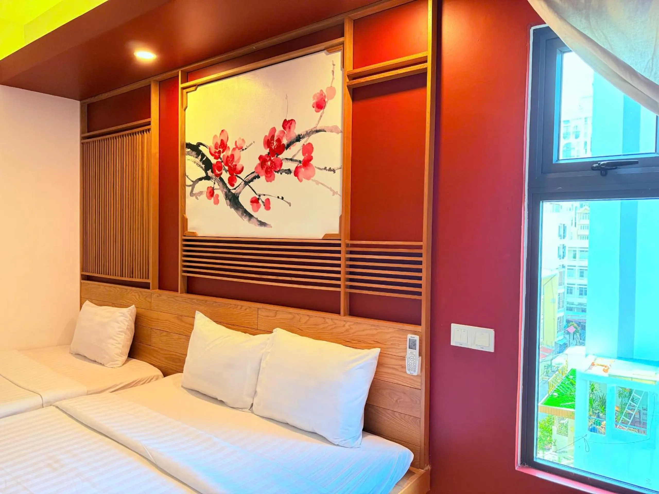 Bed in Fuji Boutique Hotel Nha Trang