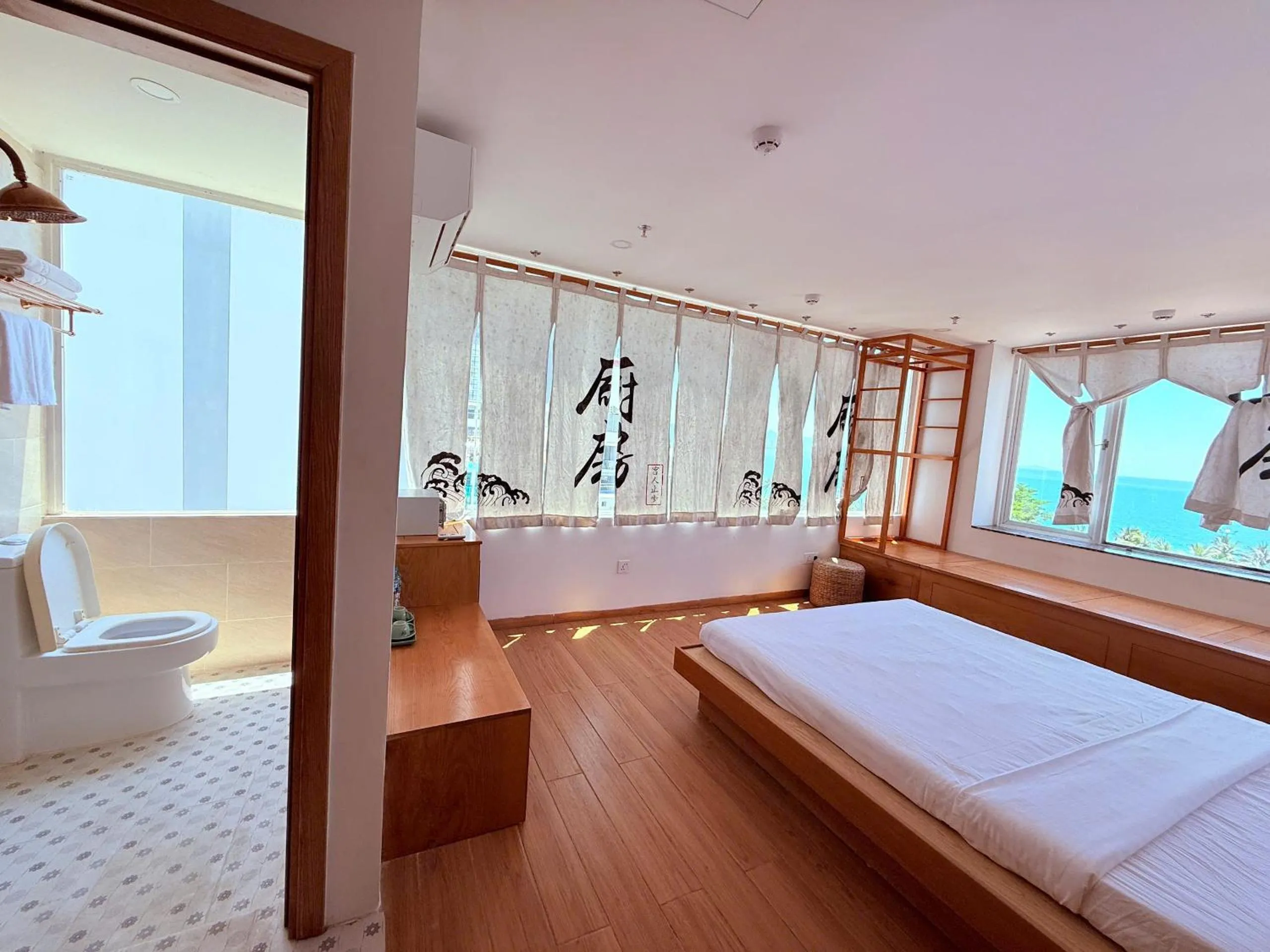 Bed in Fuji Boutique Hotel Nha Trang