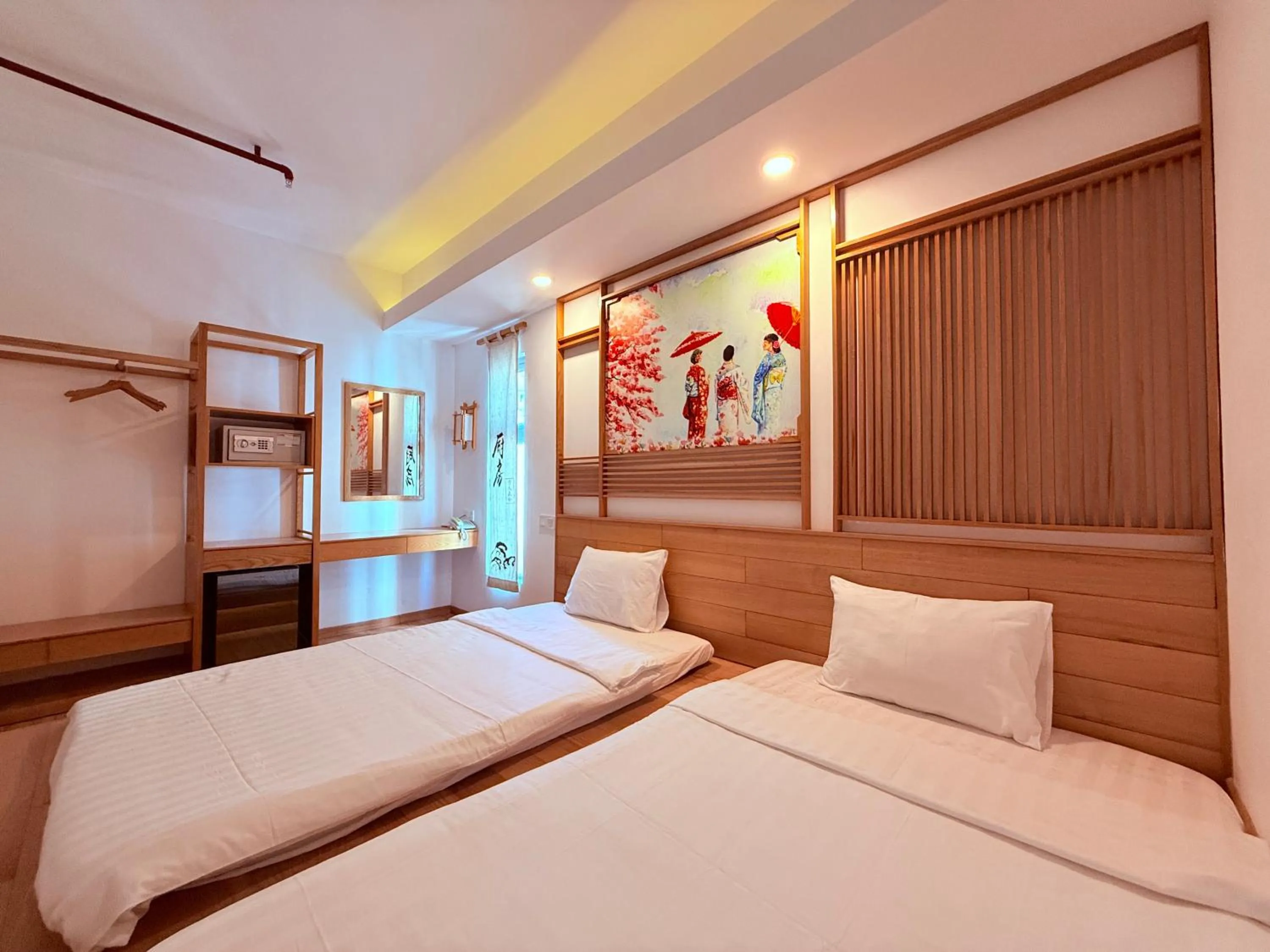 Bed in Fuji Boutique Hotel Nha Trang